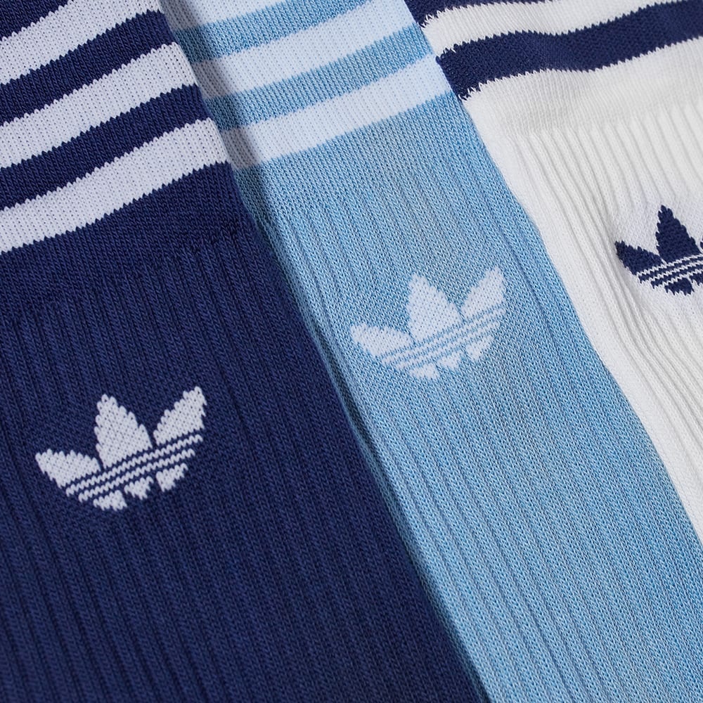 Adidas Solid Crew Sock - 3 Pack - 2