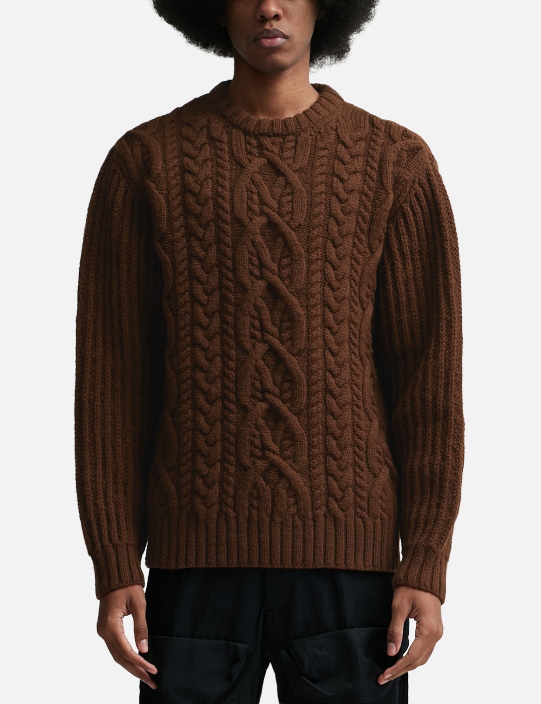 MEZZI CABLE KNIT SWEATER - 3