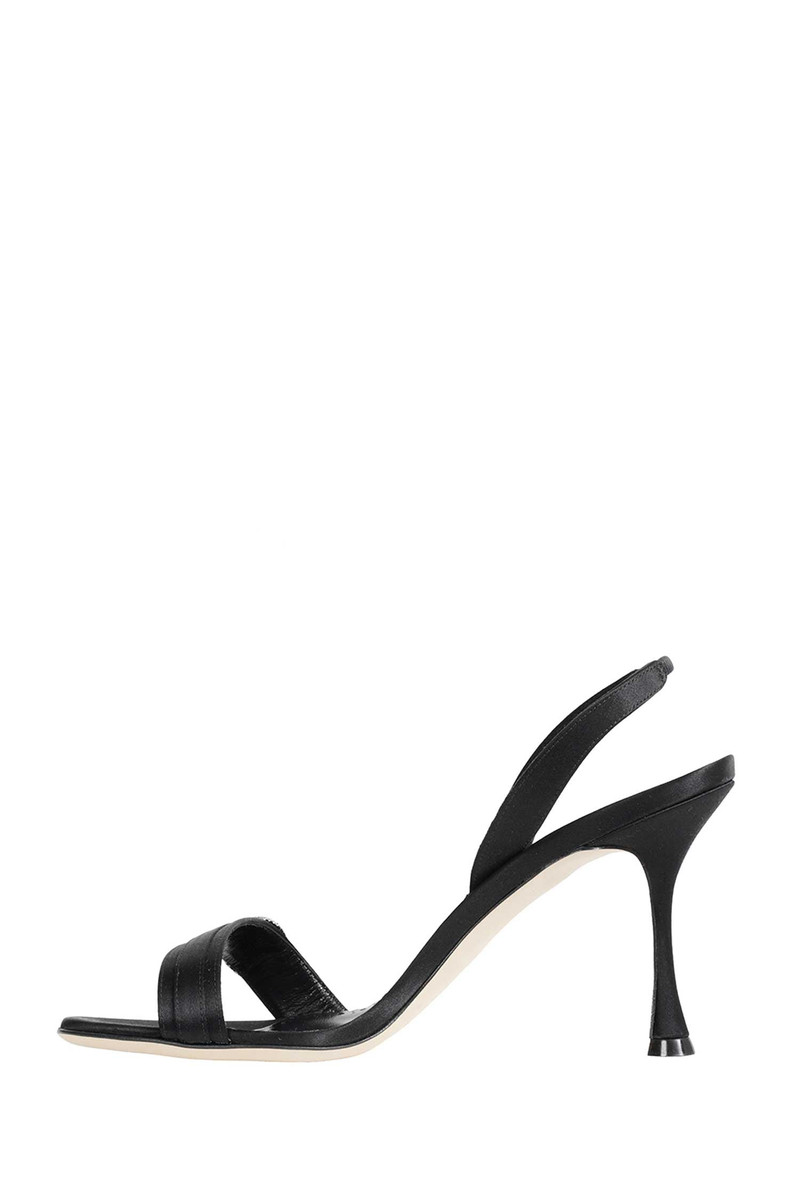 Zutosan Satin Slingback Sandals 4