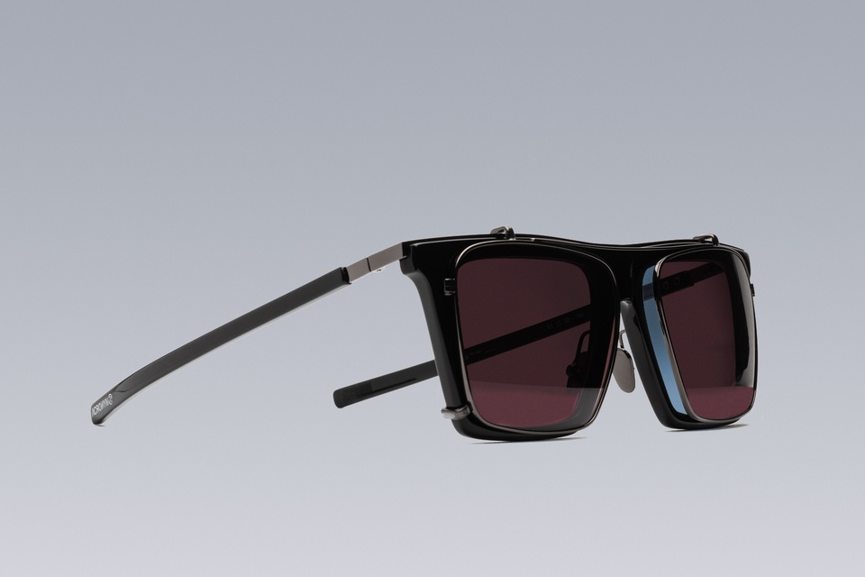 F1-T-A F1-T Sunglasses Black Palladium/BC Blue/Gray - 21
