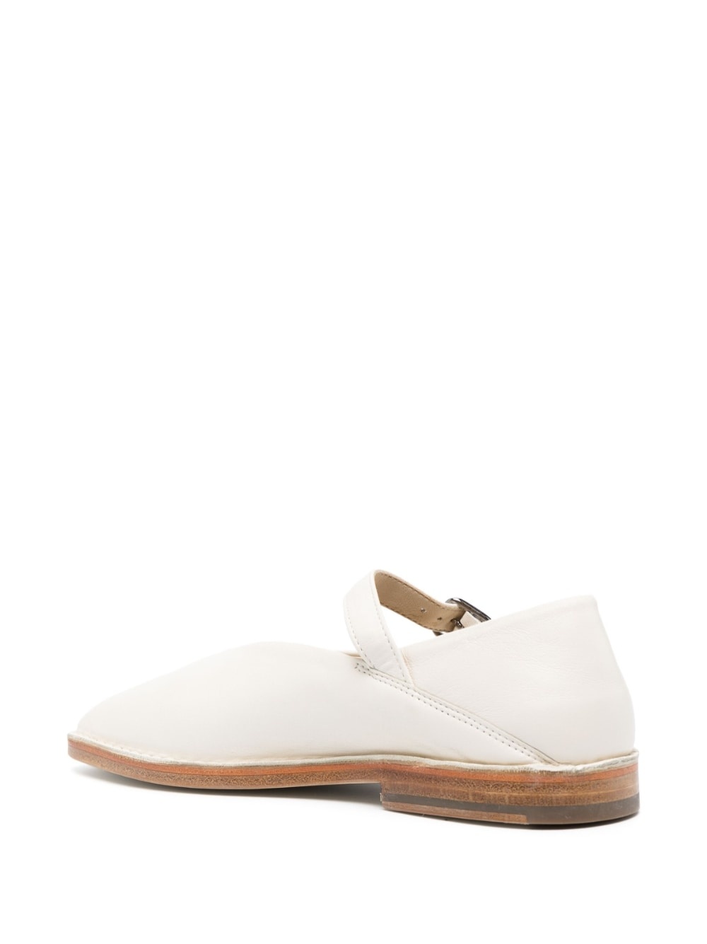 square-toe ballet flats - 3
