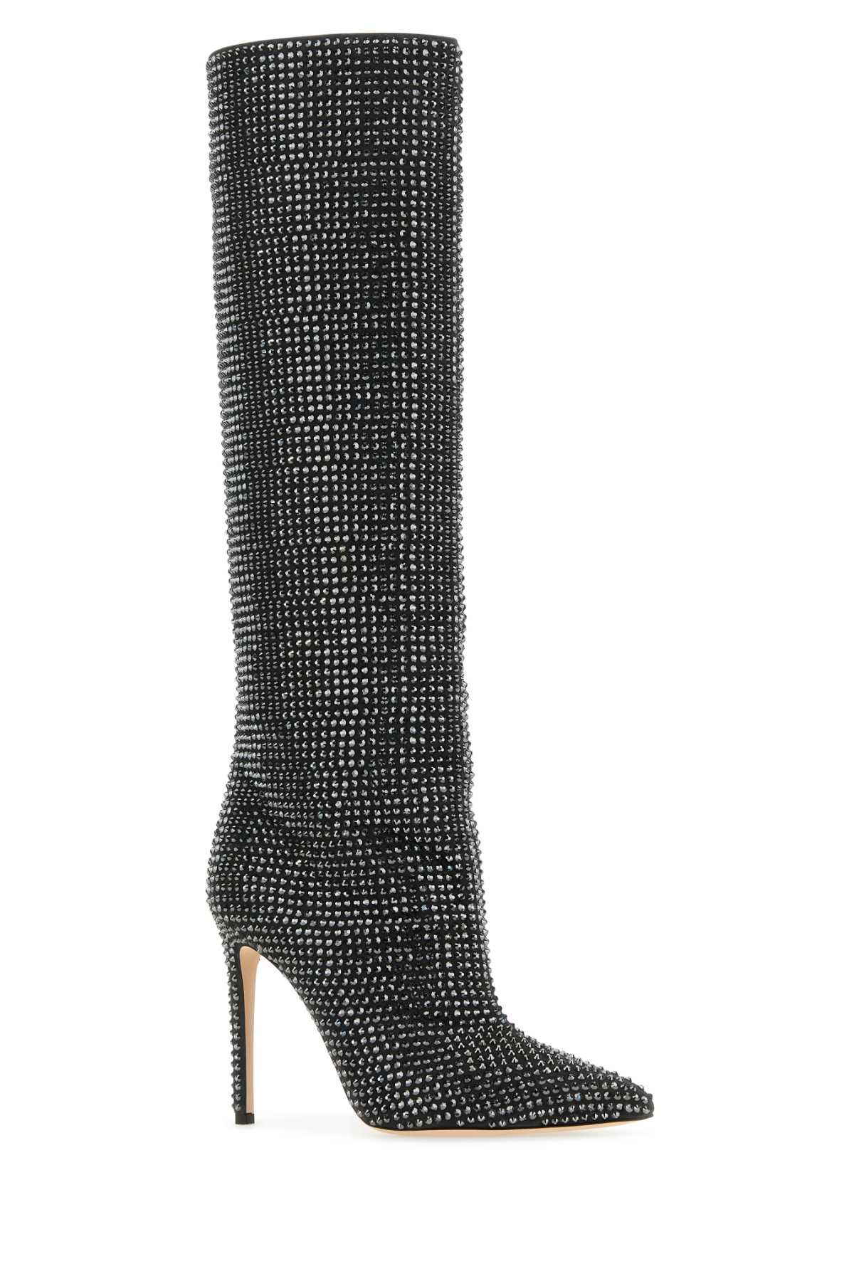 Paris Texas Women Embellished Suede Holly Boots - 2