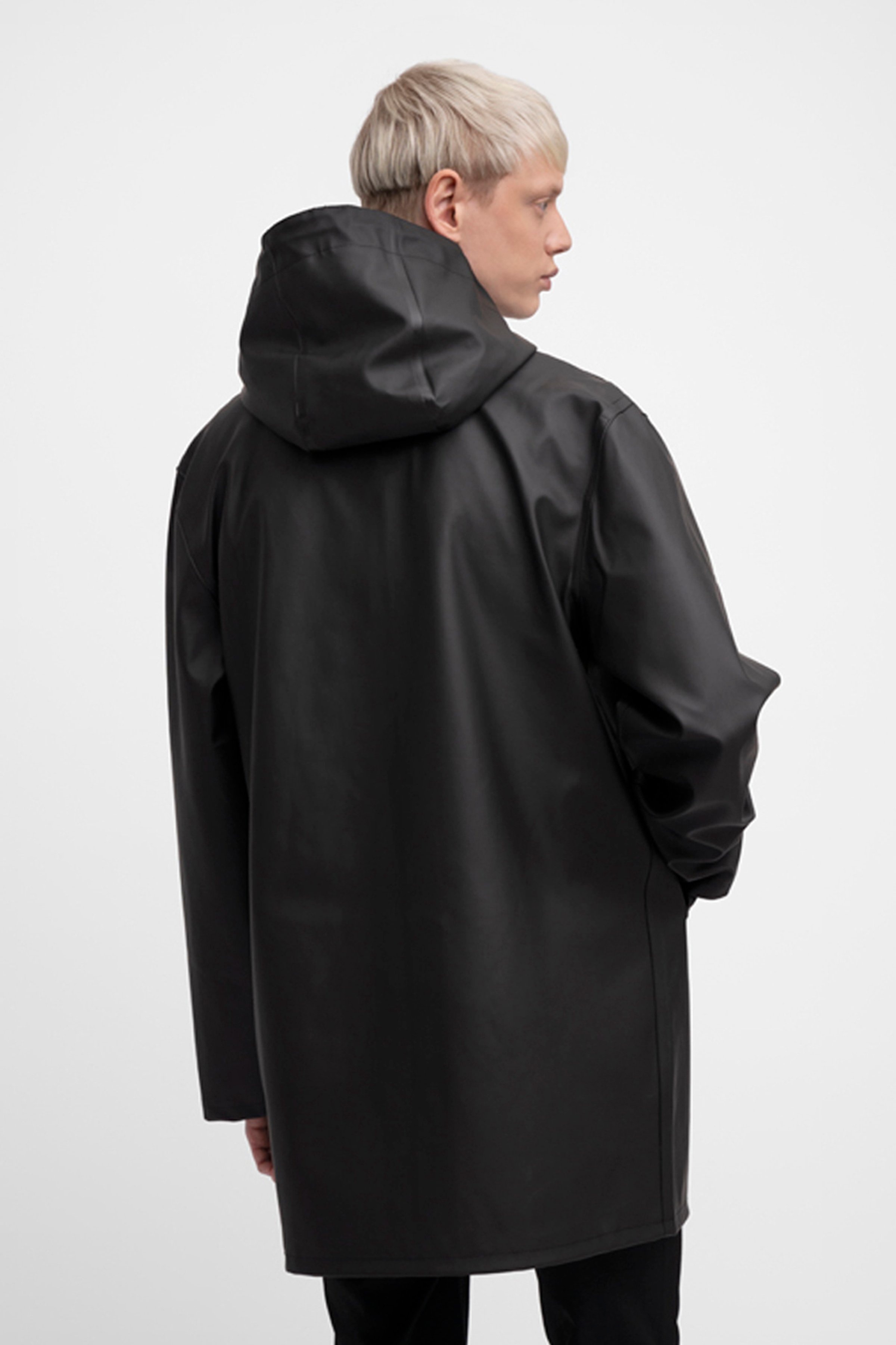 Stockholm Raincoat Black - 5