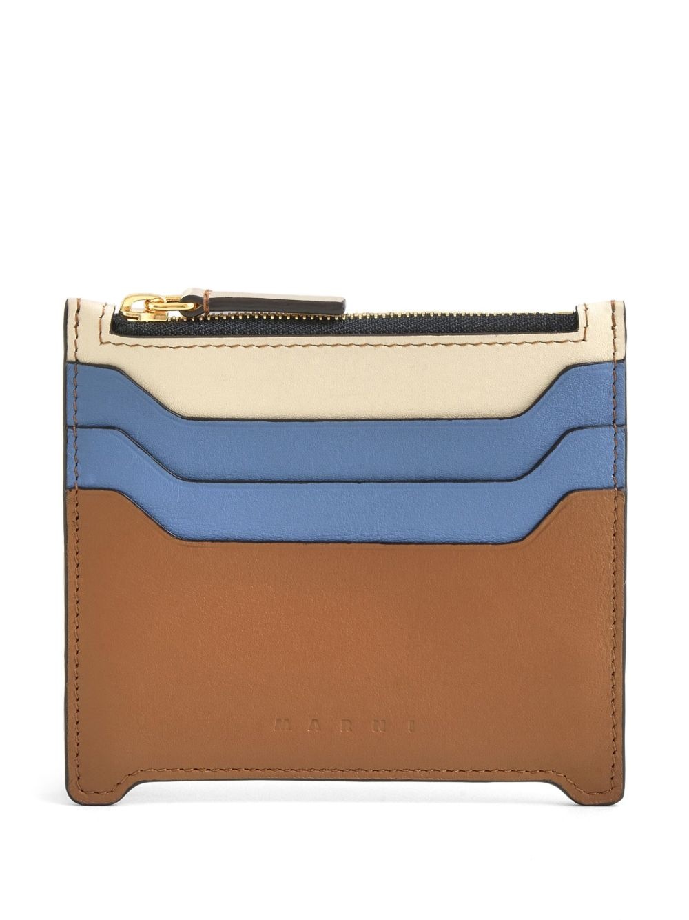 logo-debossed wallet - 3