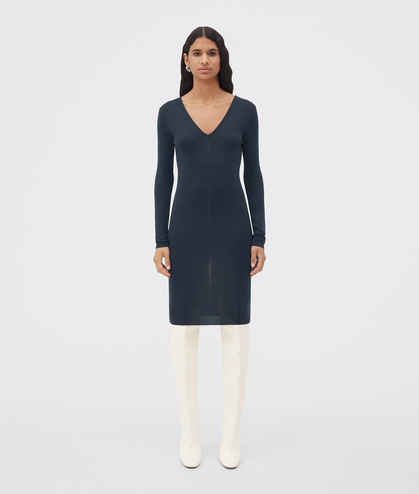 lightweight silk dress - 1