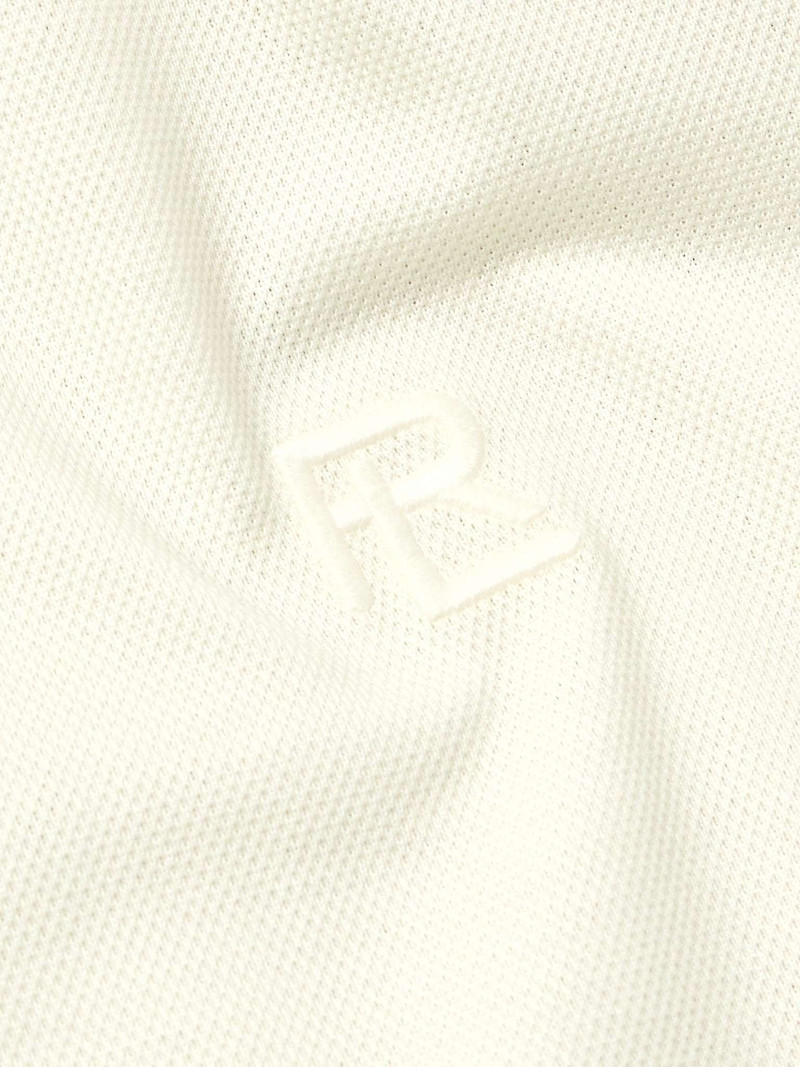 Logo-Embroidered Mercerised Cotton-Piqué Polo Shirt 4
