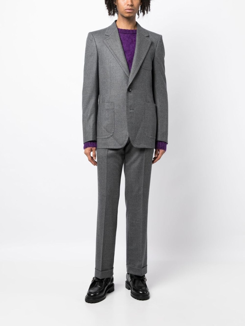 Kolor tailored cuffed trousers outlook