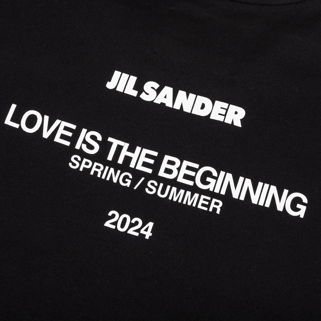 LOVE IS THE BEGINNING T-SHIRT - BLACK - 4