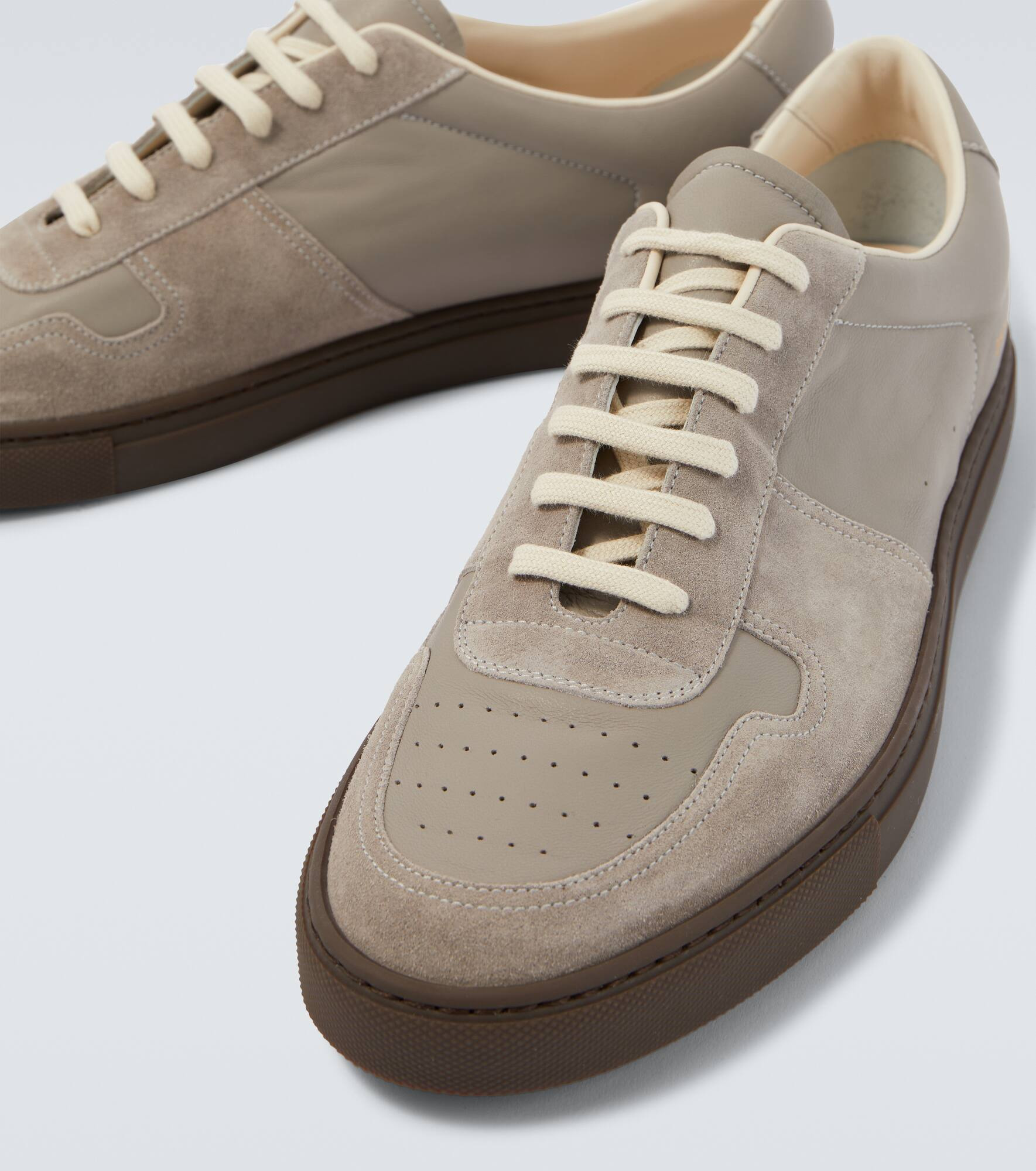 Achilles leather and suede sneakers - 3