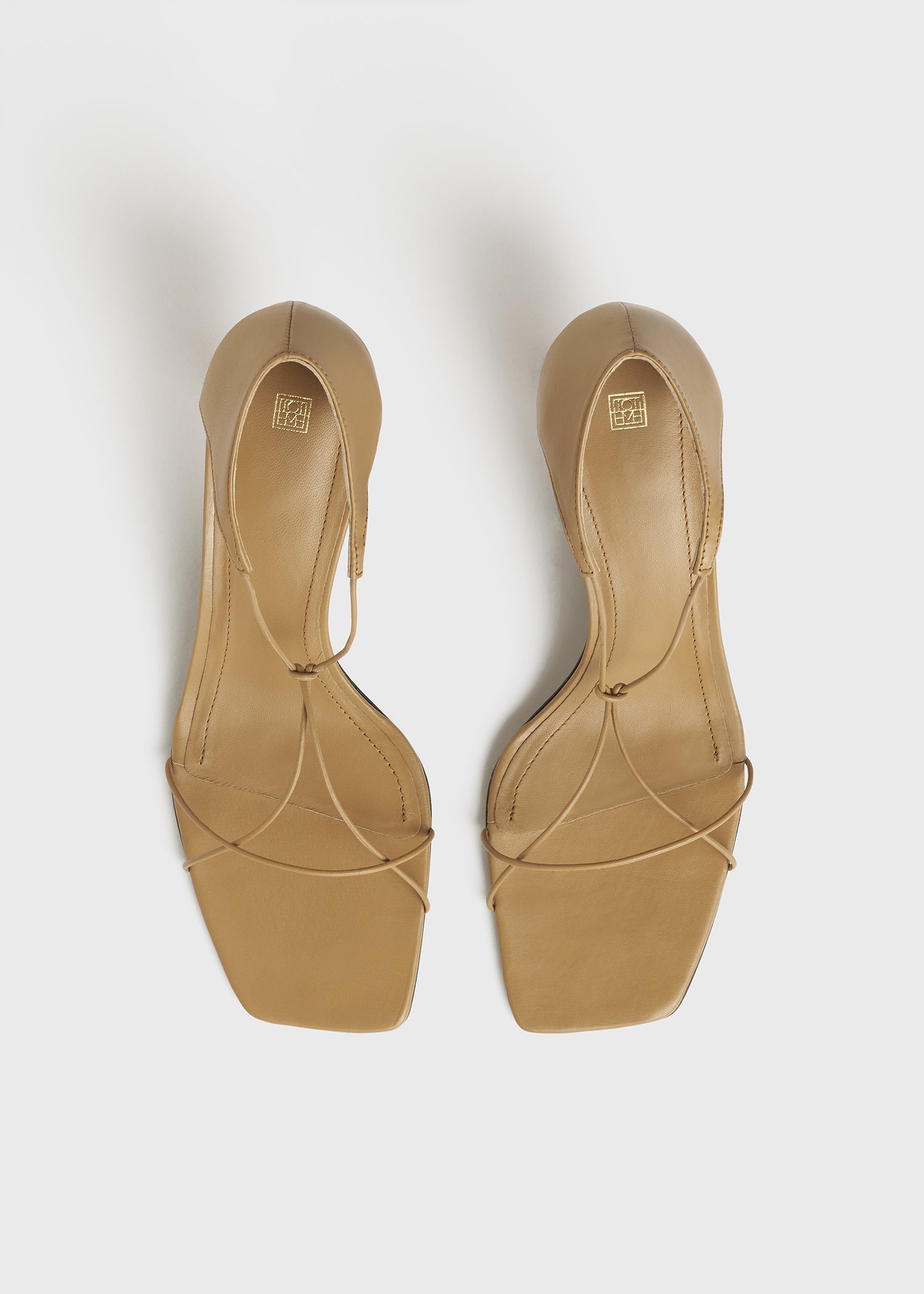 The Leather Knot Sandal caramel - 4