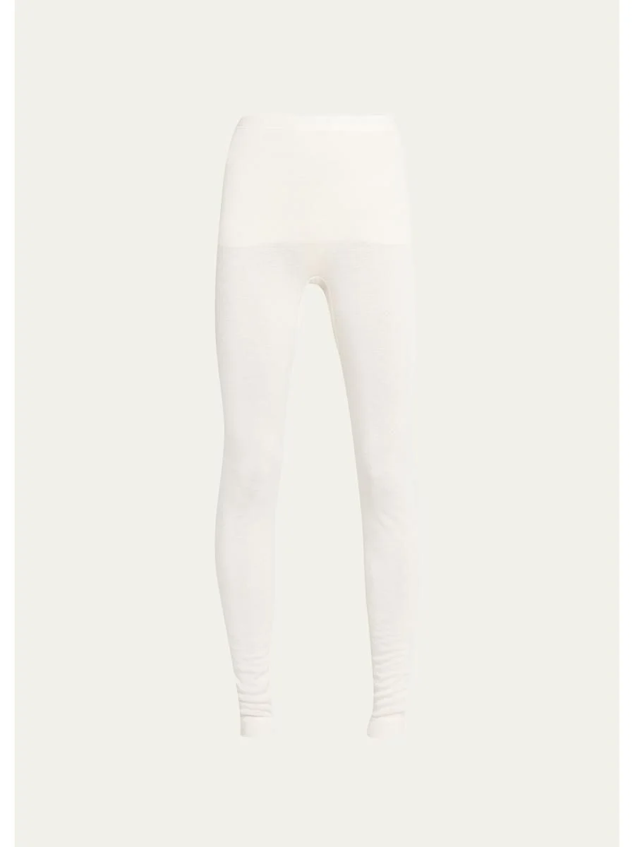 Silk & Cashmere Leggings - 1