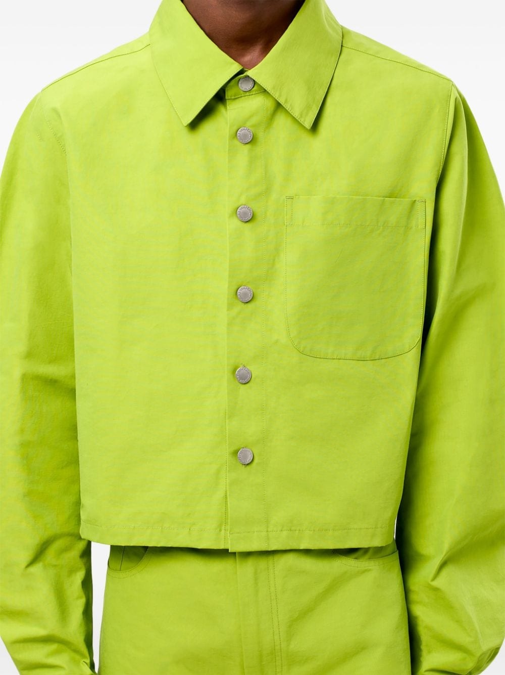 button-up shirt jacket - 7