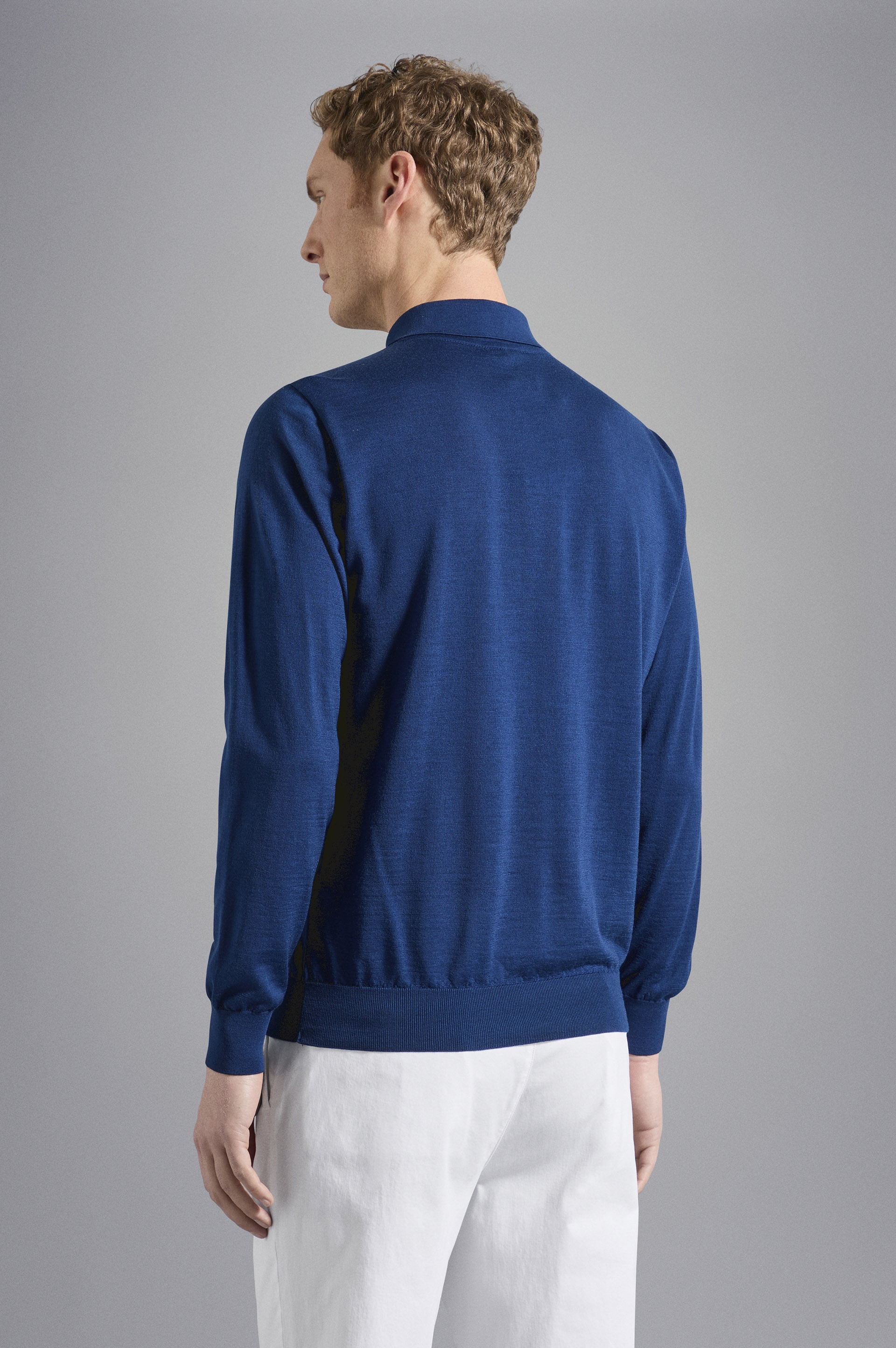 EXTRA FINE WINTER-SUMMER MERINO WOOL POLO - 3