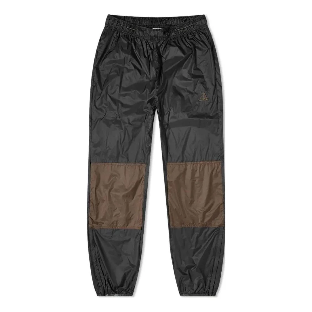 Men's Nike SS22 Color Block Splicing Casual Joggers/Pants/Trousers Black DB1134-070 - 1