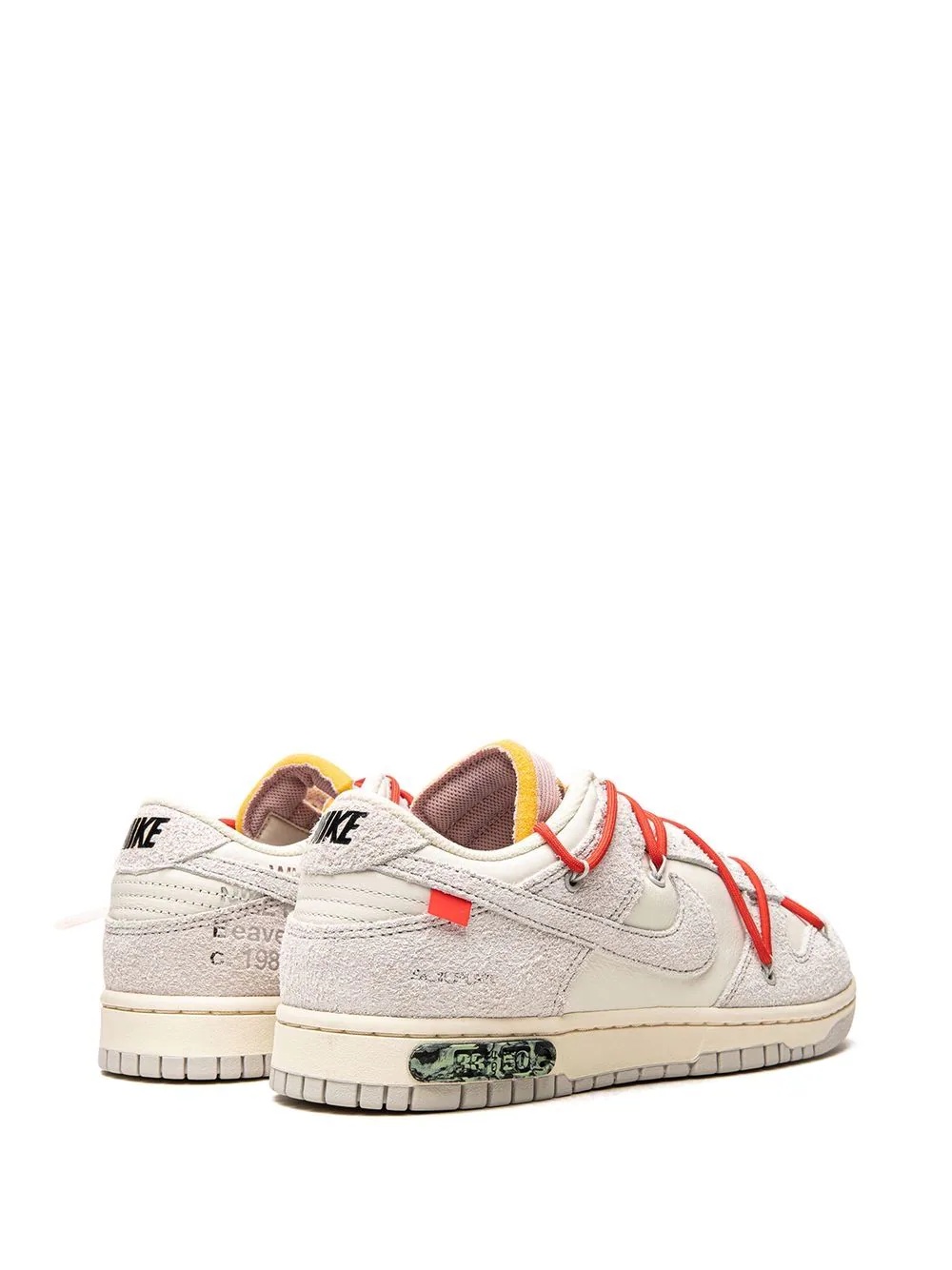 x Off-White Dunk Low sneakers - 3