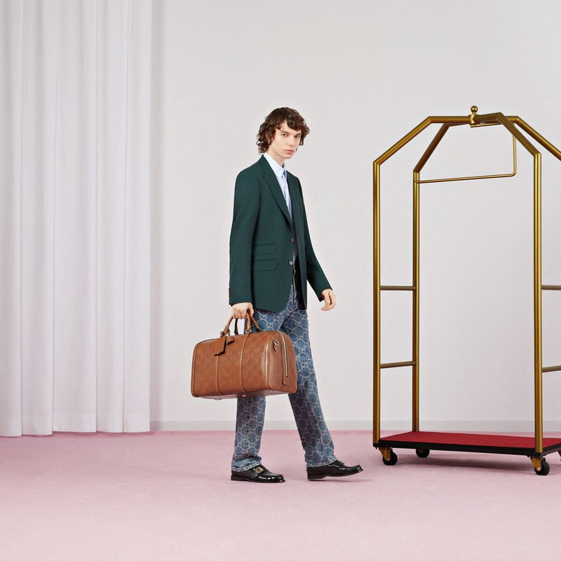 GG embossed duffle bag 3