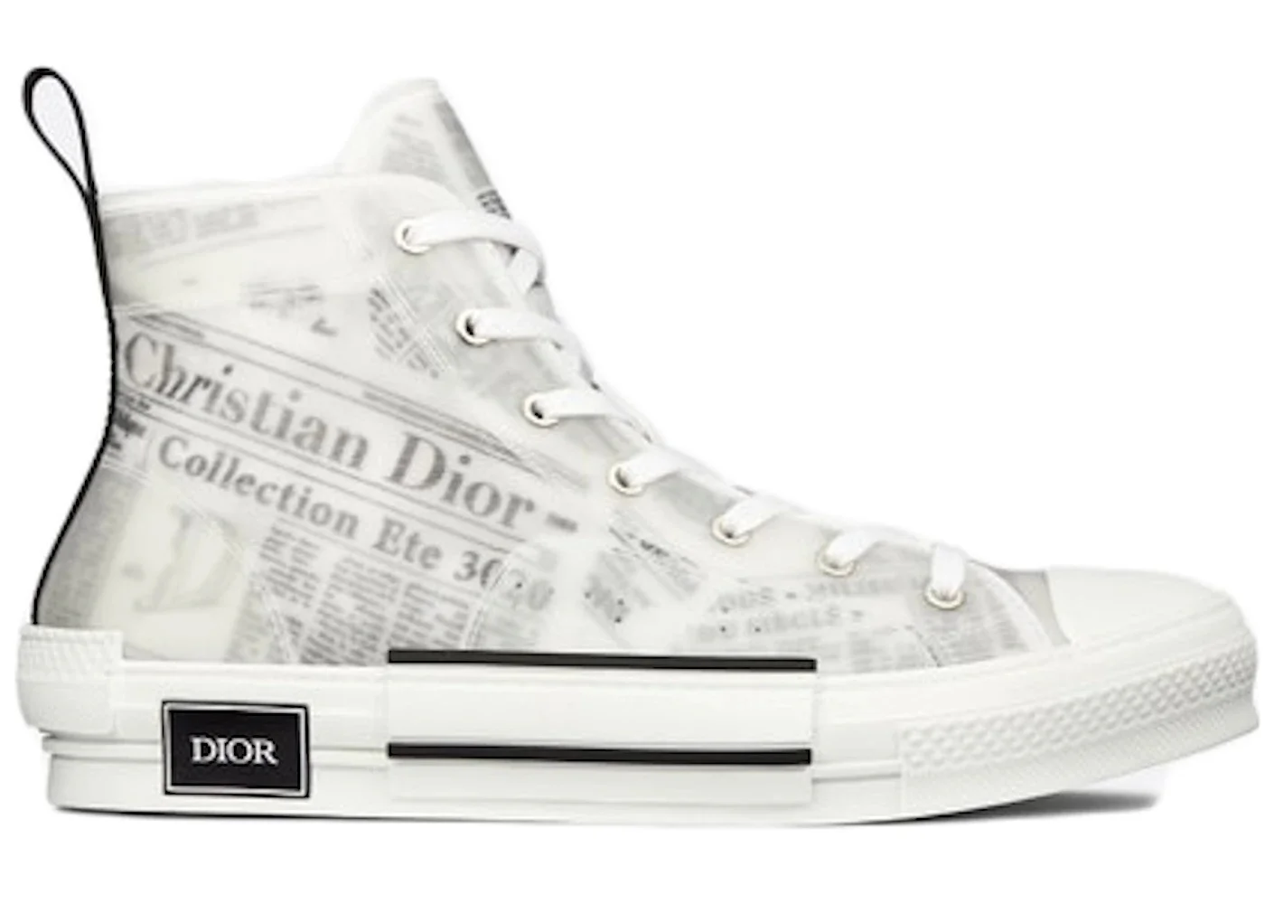 Dior B23 High Top Daniel Arsham Newspaper - 1