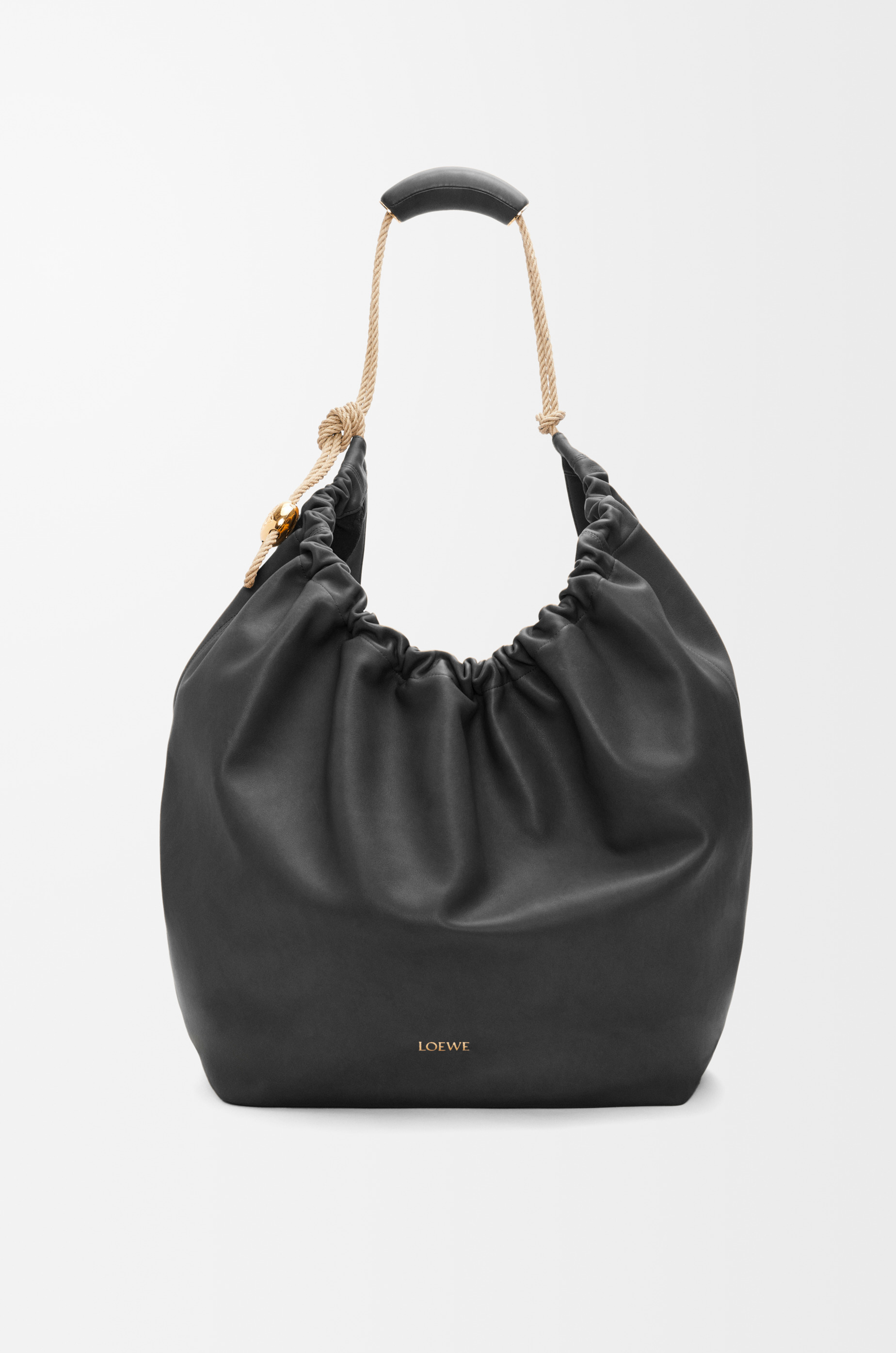 XL Squeeze bag in natural calfskin - 4