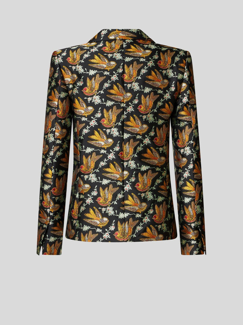 JACQUARD JACKET WITH BIRDS 6