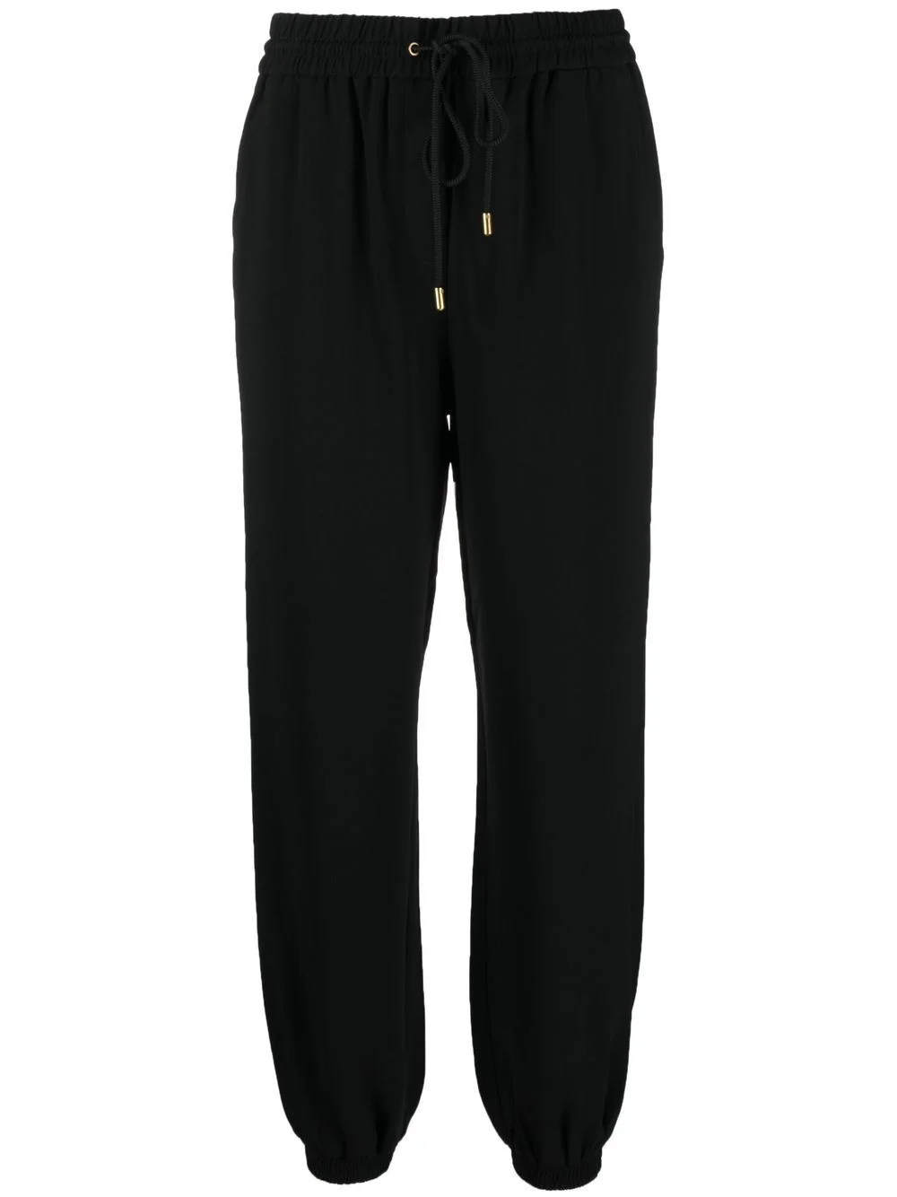 drawstring track pants - 1