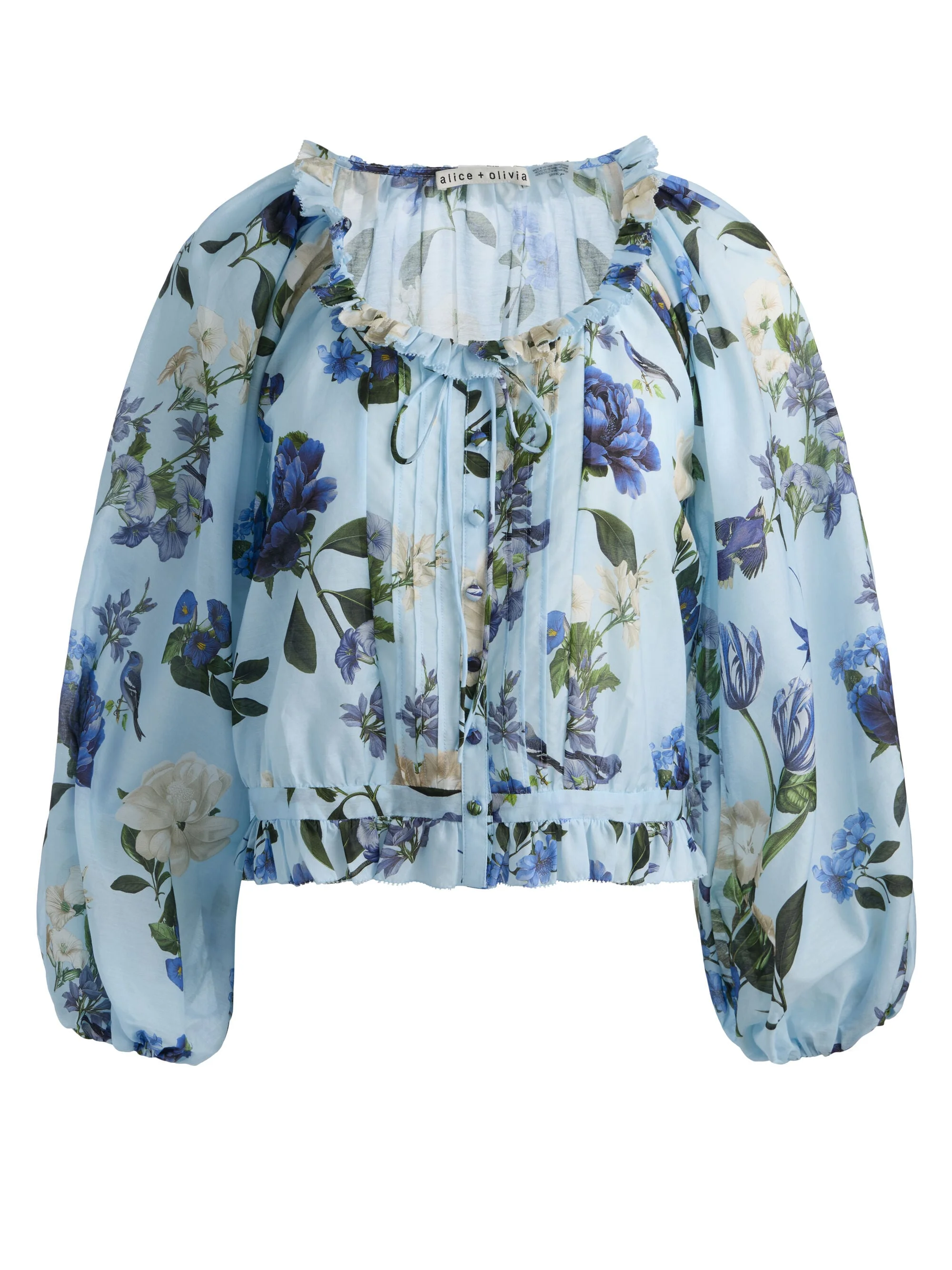 MCLAINE LONG SLEEVE BLOUSE - 1