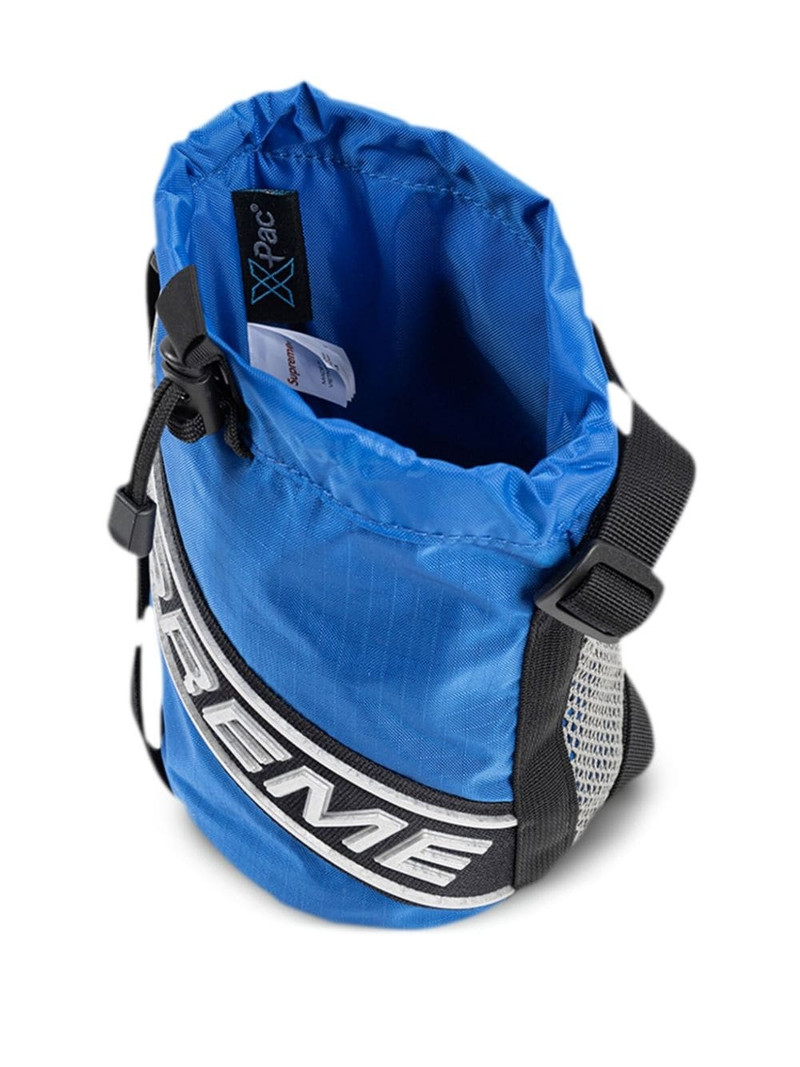small cinch pouch "Blue" messenger bag 4