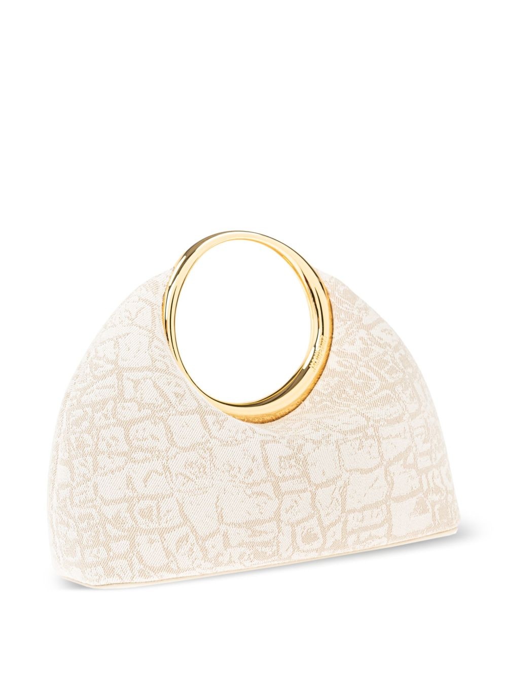 Le Petit Calino Clutch - Jacquemus - Leather - Beige - 4