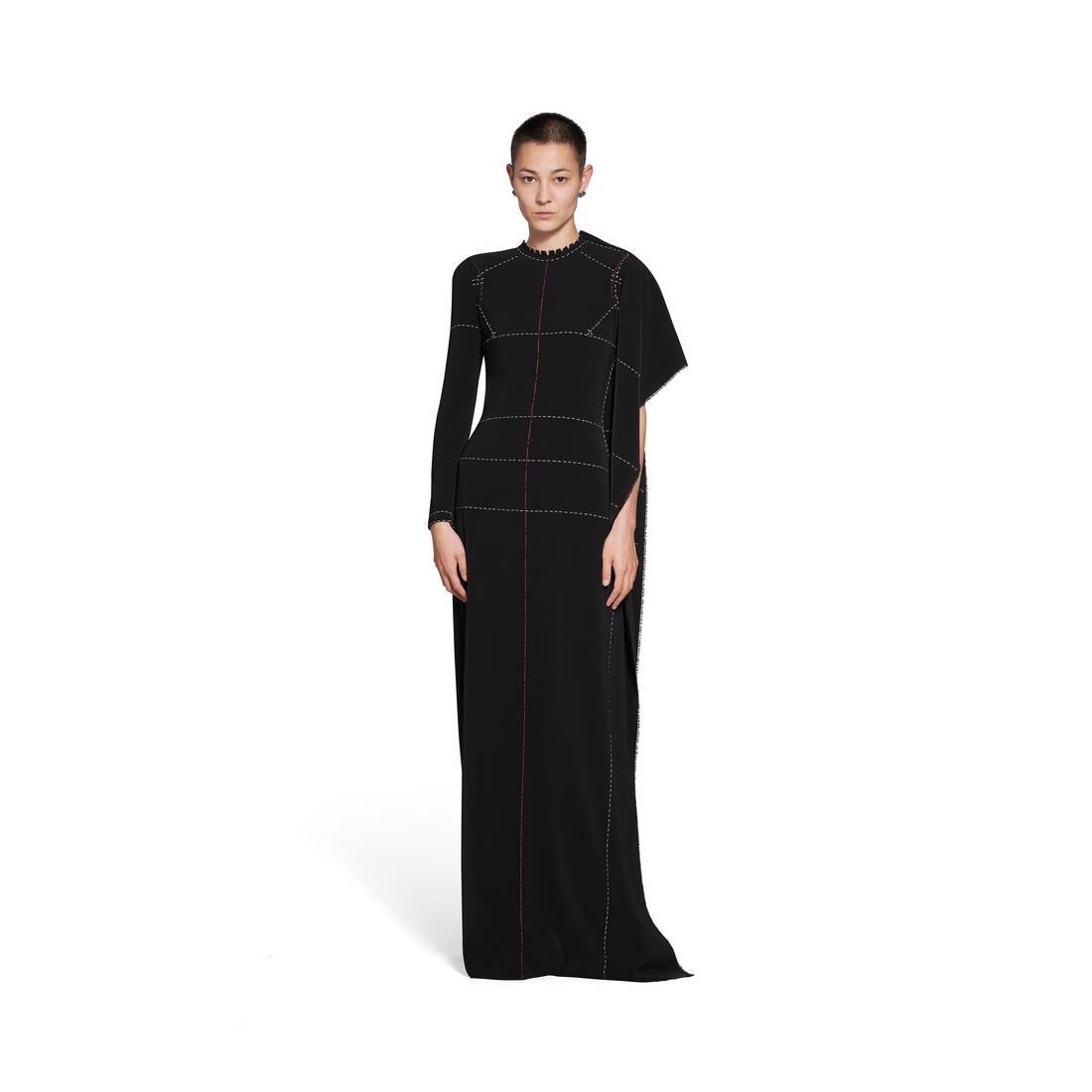 Women's Wip Gown in Black - 2