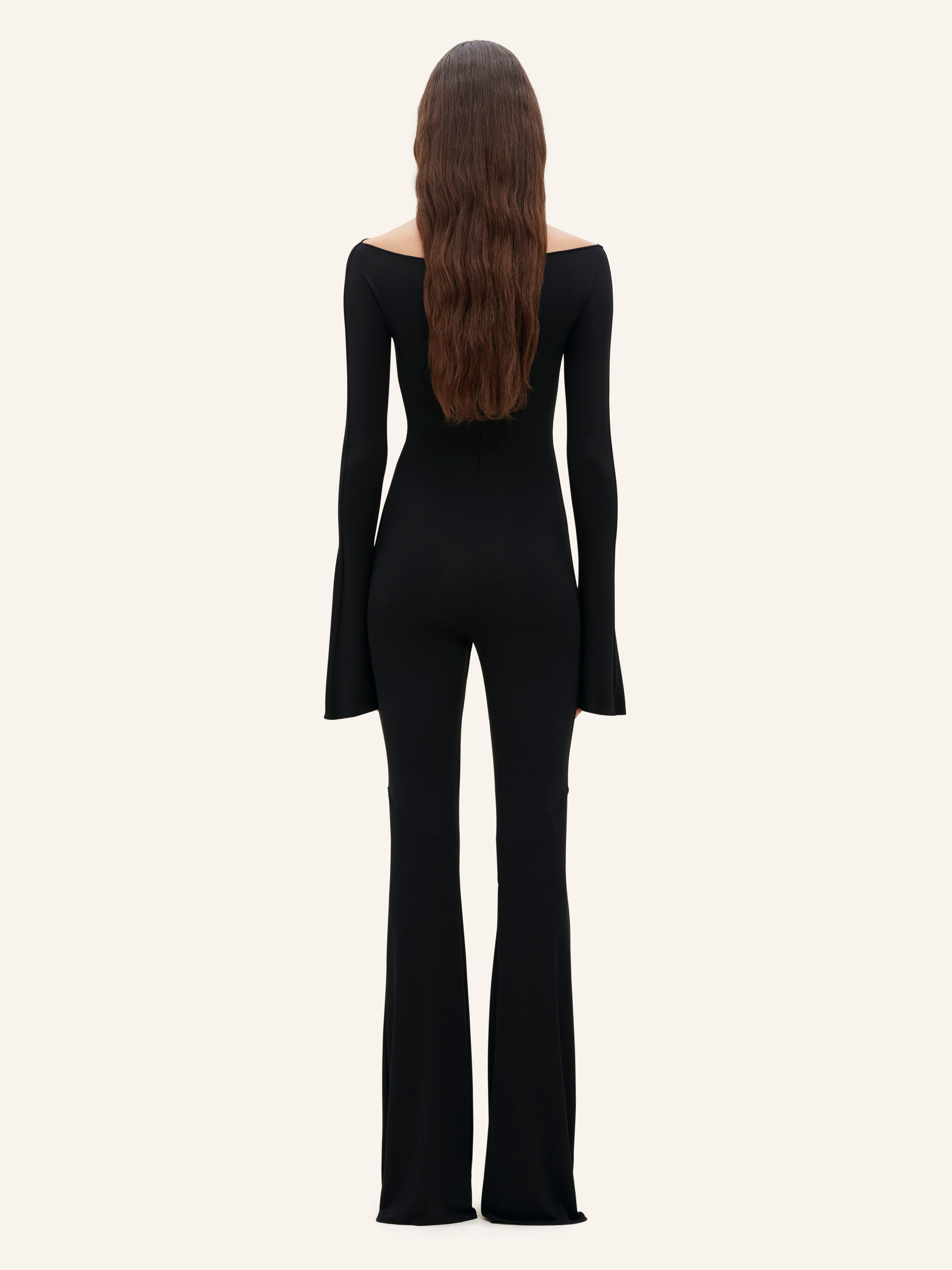 ELLIPSE ZIPPED CREPE JERSEY ALLOVER - 5