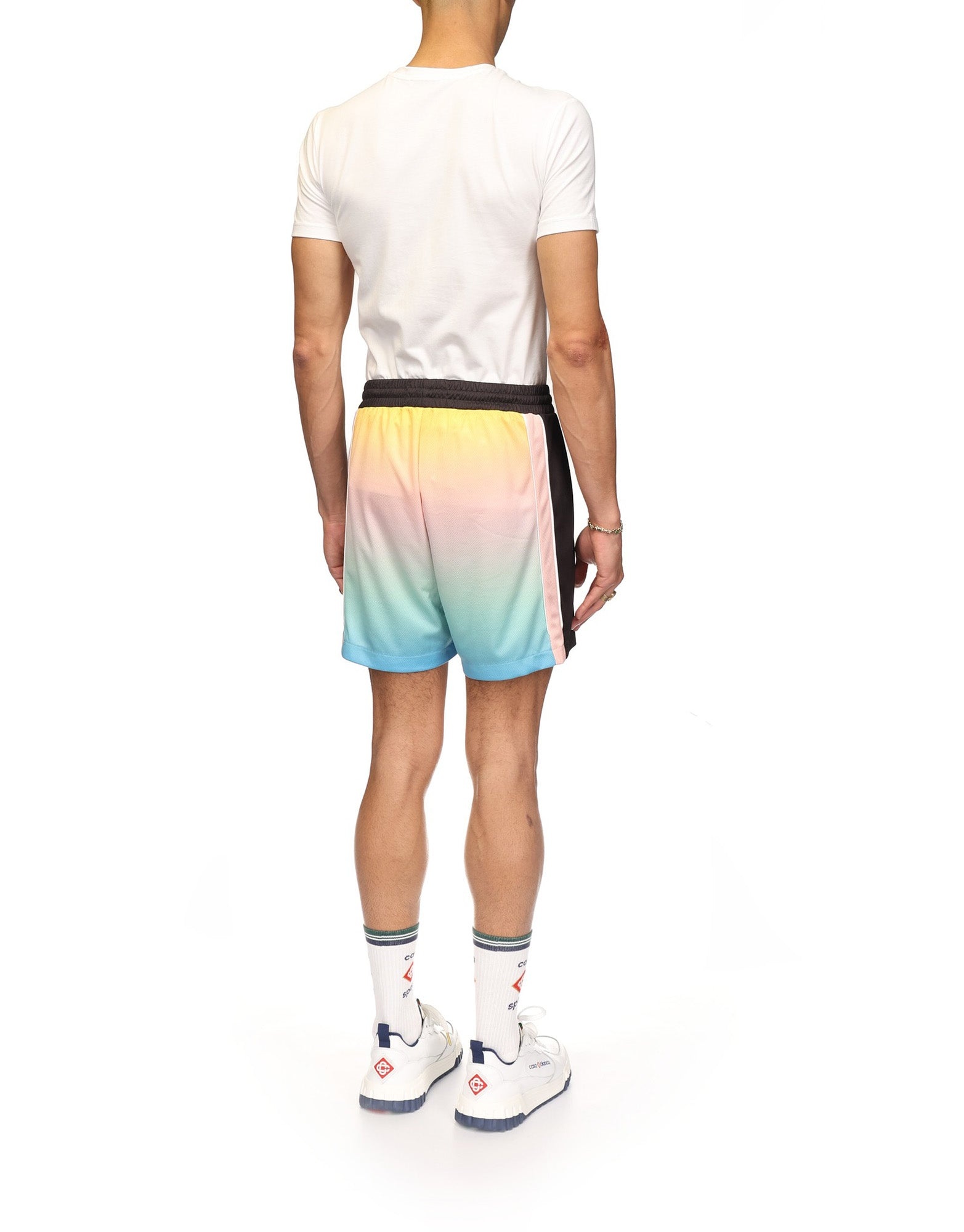 Pastel Gradient Football Shorts - 5