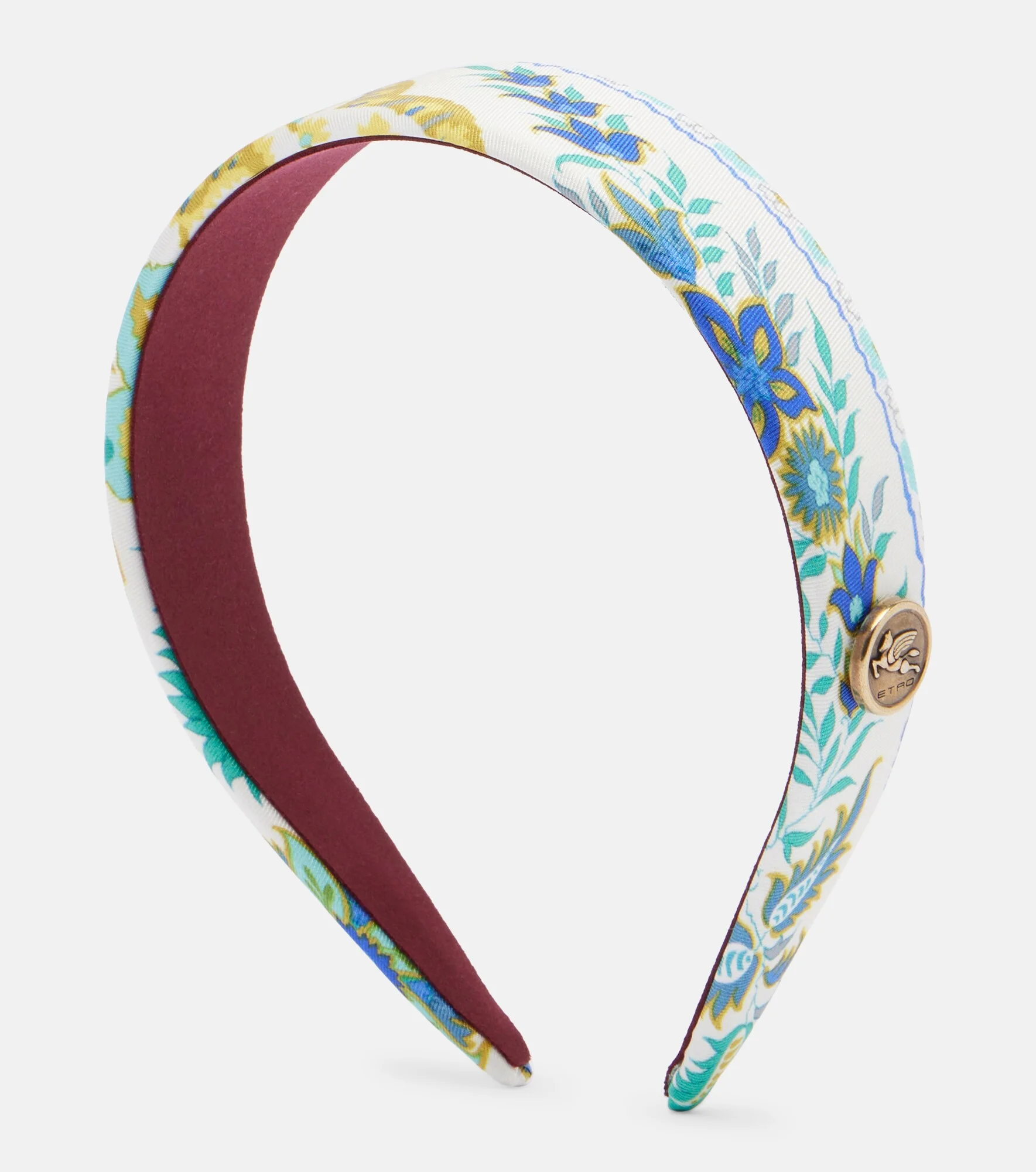 Pegaso floral silk headband - 1