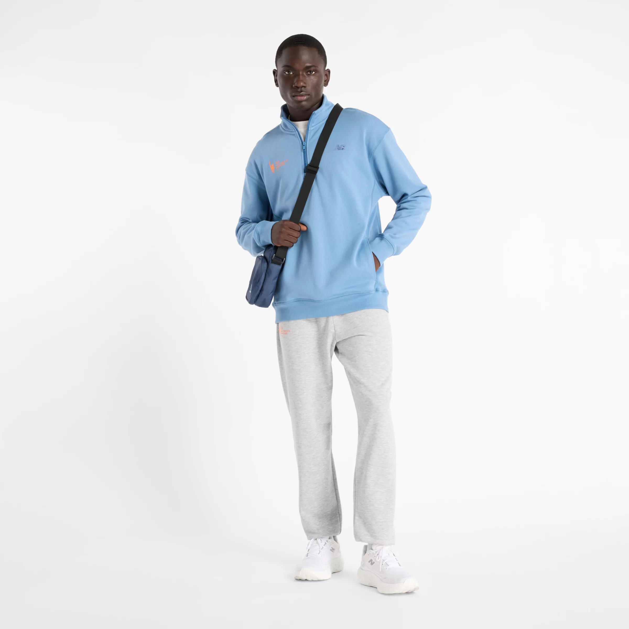 NYC Marathon Athletics Fleece 1/2 Zip - 8