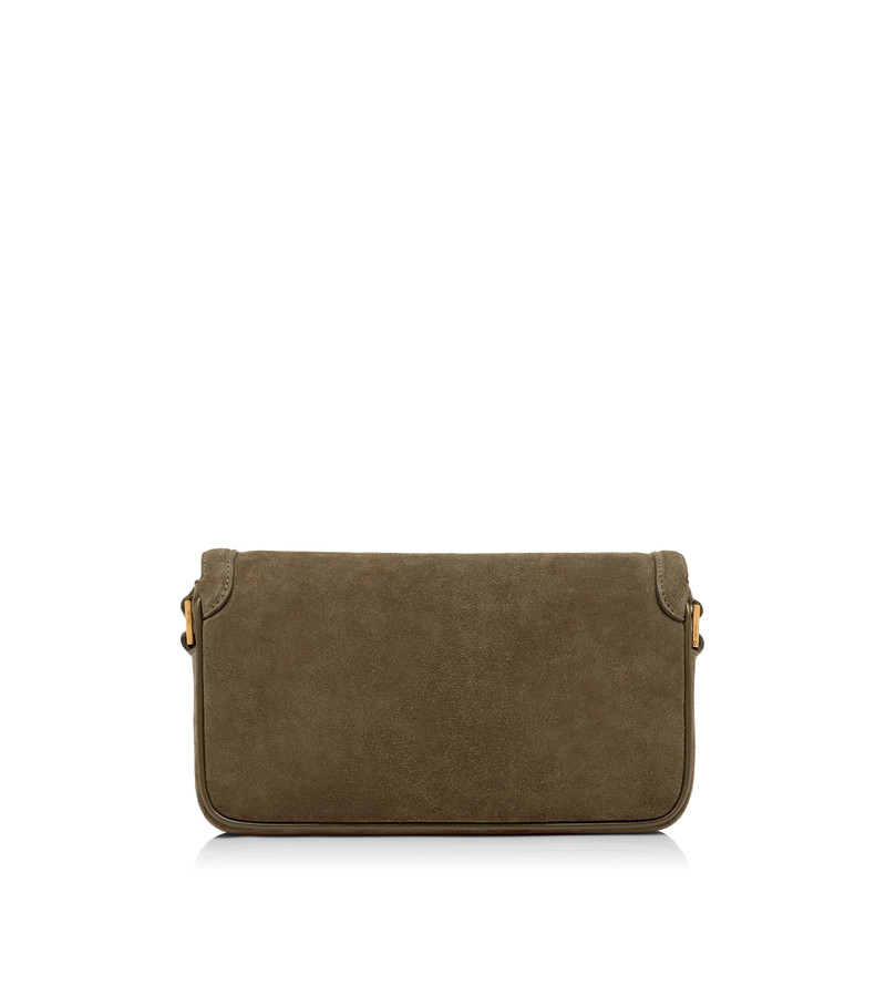 SUEDE WALLIS E/W SHOULDER BAG 3