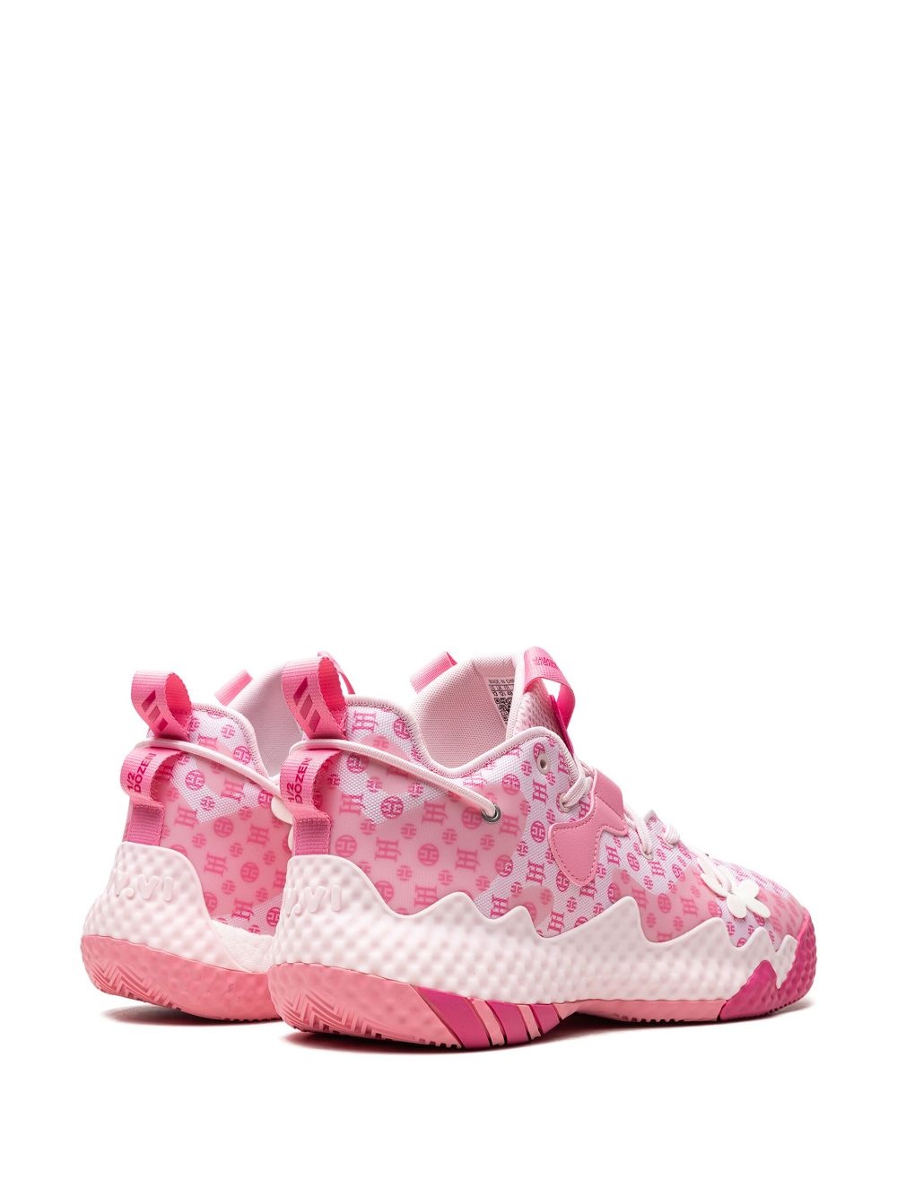 Harden Vol. 6 "Pink Monogram" sneakers - 3