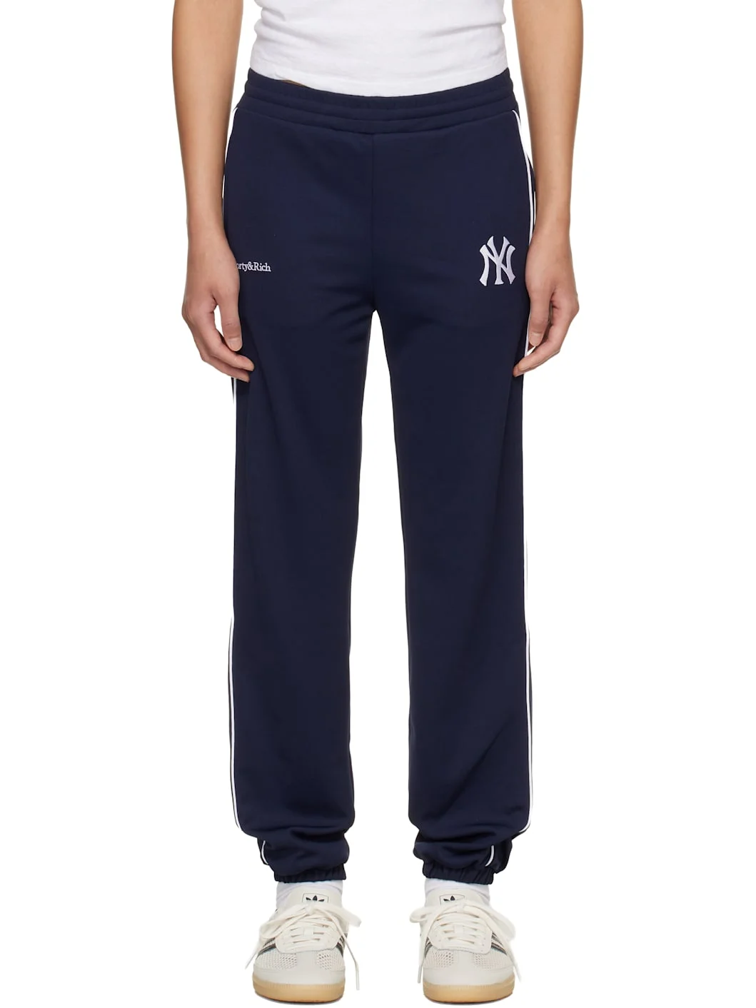 Navy Heritage Yankees Serif 90S Elio Lounge Pants - 1