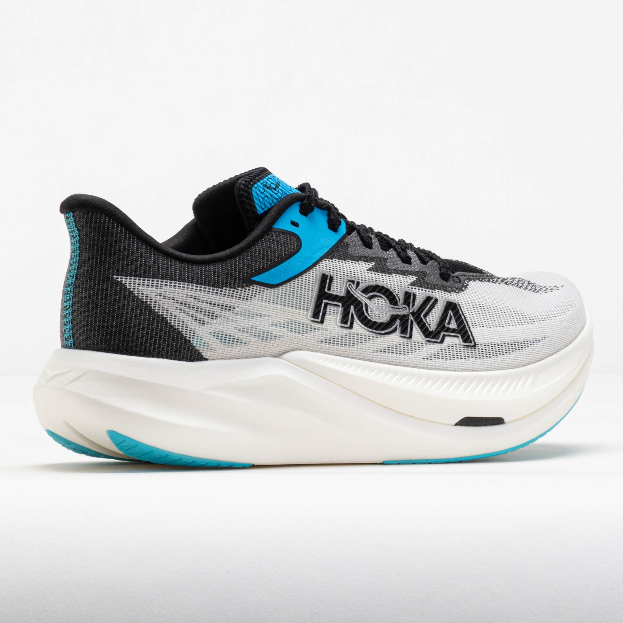 HOKA Rocket X 3 Unisex White/Black - 3
