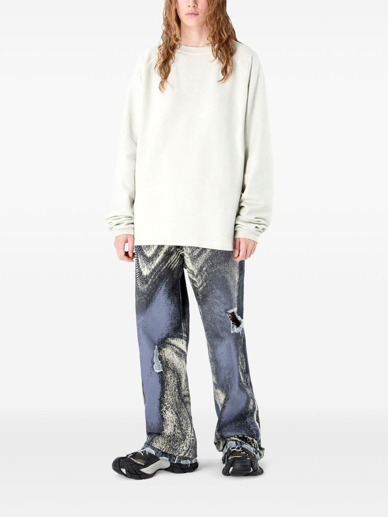 CAMPERLAB crew-neck cutout sweatshirt outlook