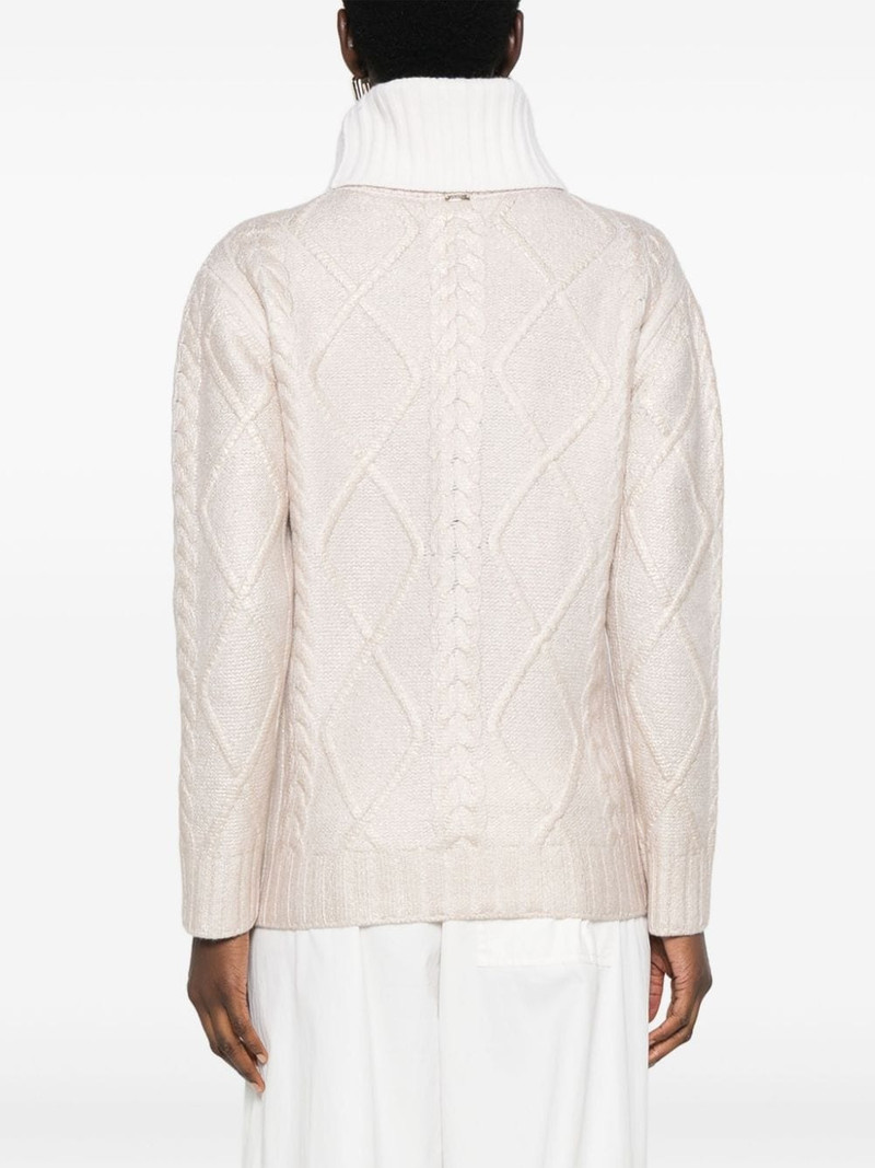 lamé-effect sweater 4