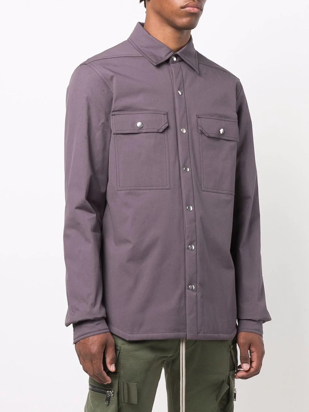 organic-cotton overshirt - 3