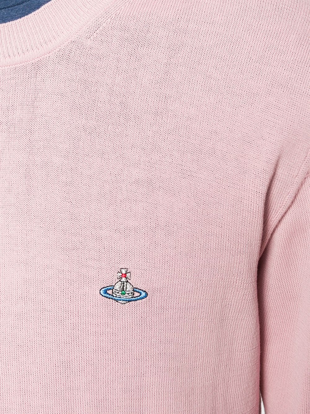 embroidered logo jumper - 5