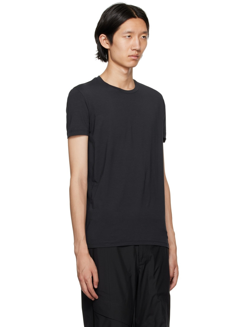 Navy Crewneck T-Shirt 2