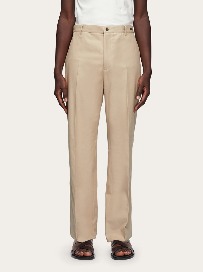 FERRAGAMO Flared chino trouser outlook