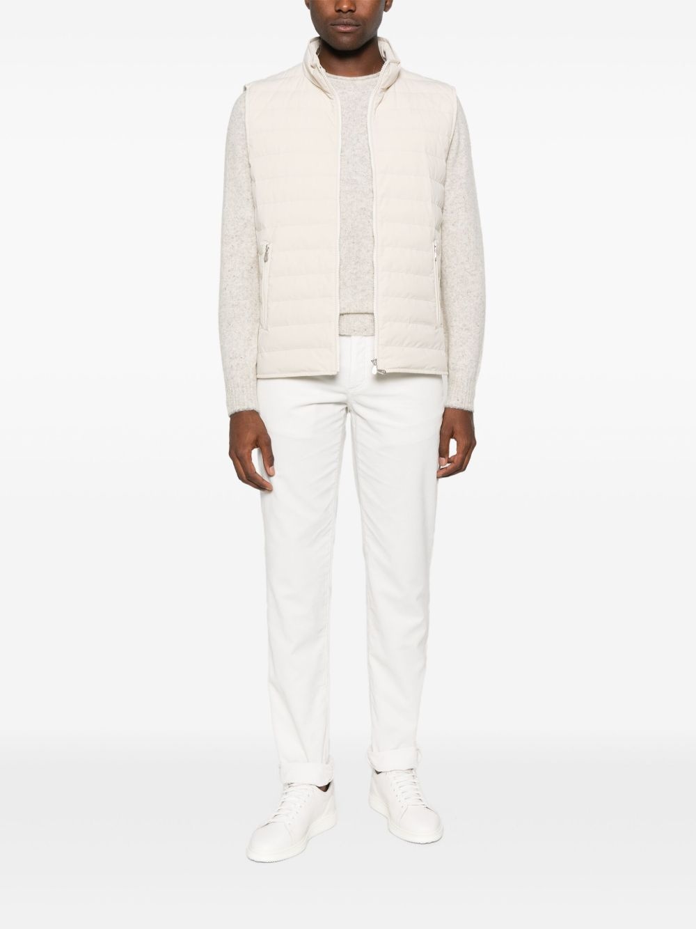 mélange-effect jumper - 2