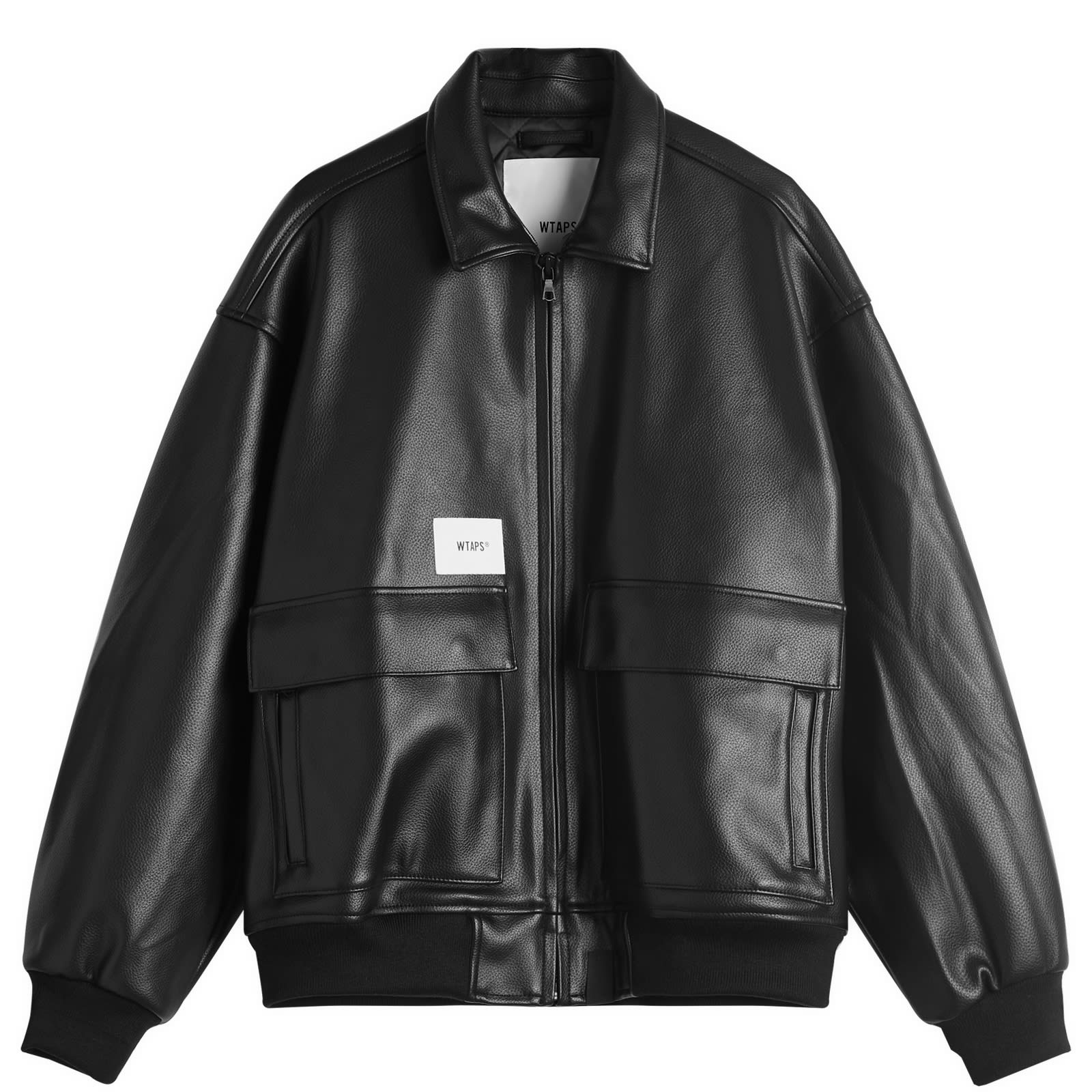 WTAPS WTAPS 04 Synthetic Leather Flight Jacket | REVERSIBLE