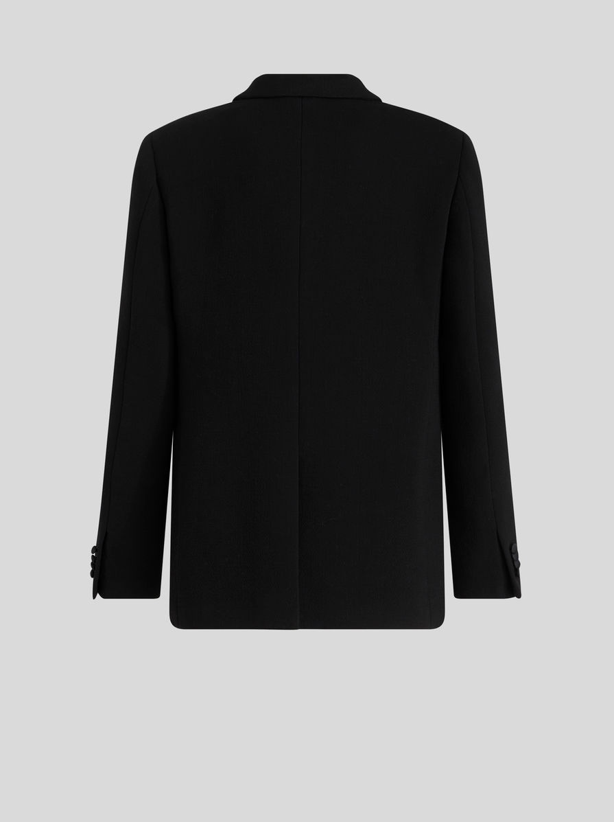 DOUBLE-BREASTED JACKET WITH EMBROIDERY - 5