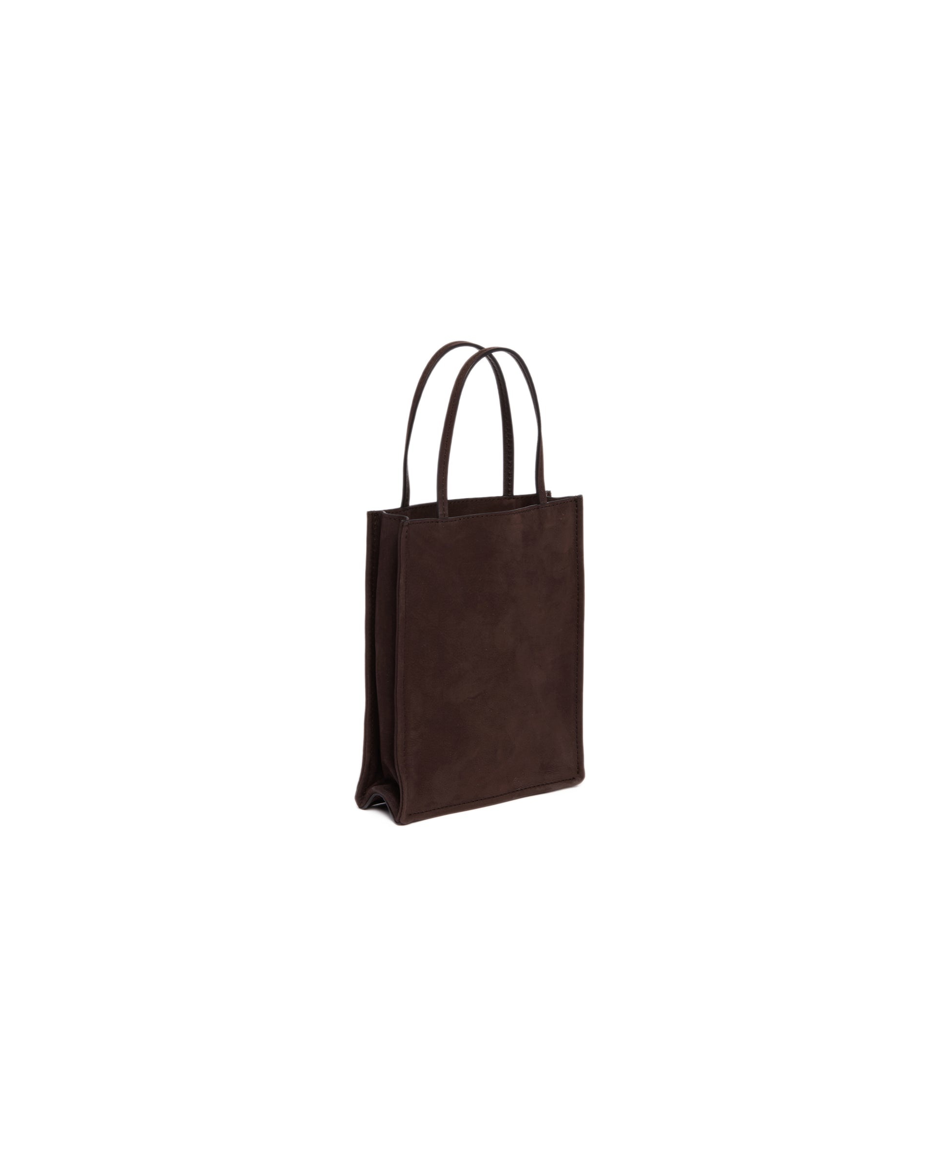 Brown Small To Go Nubuck Bag - 6