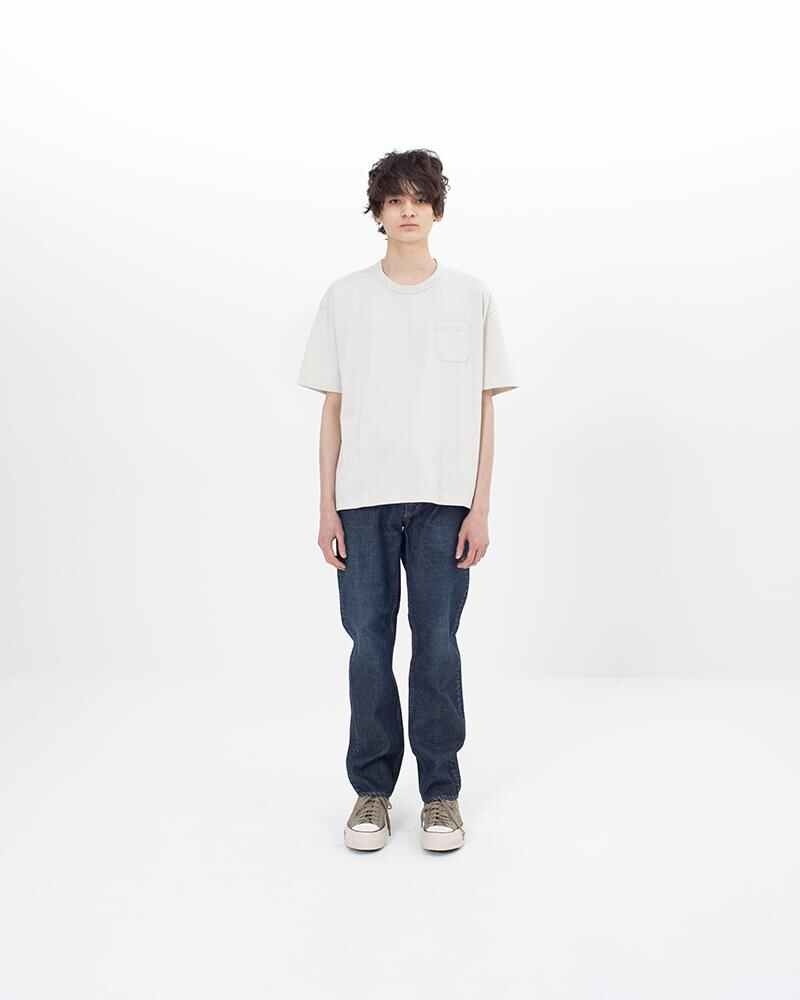 JUMBO TEE S/S (C/WS) IVORY - 3