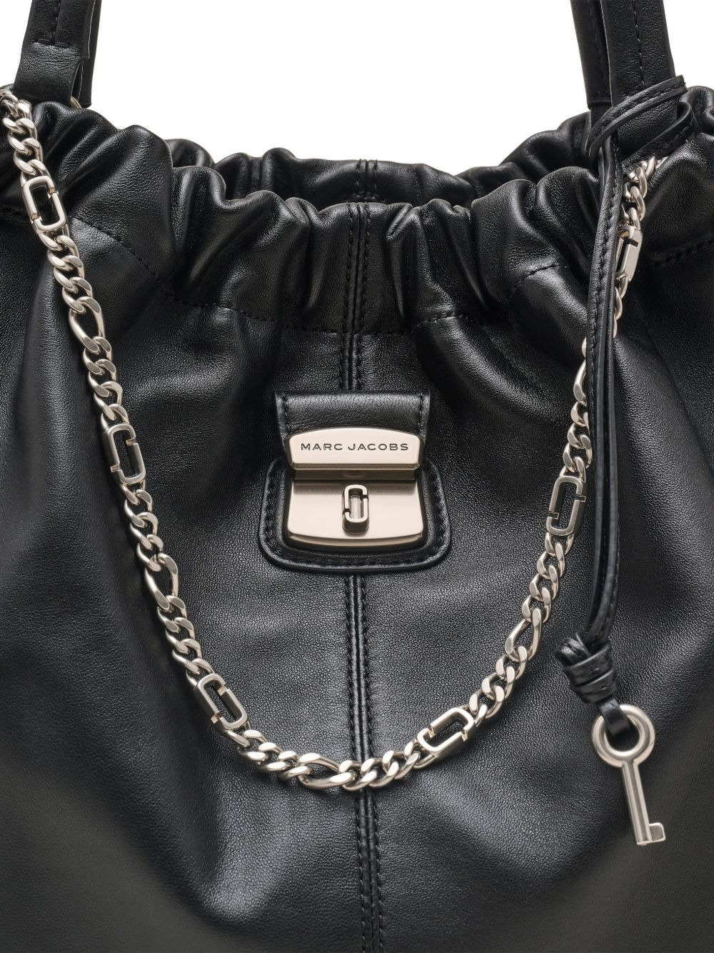 The Cristina chain-embellished drawstring tote - 4