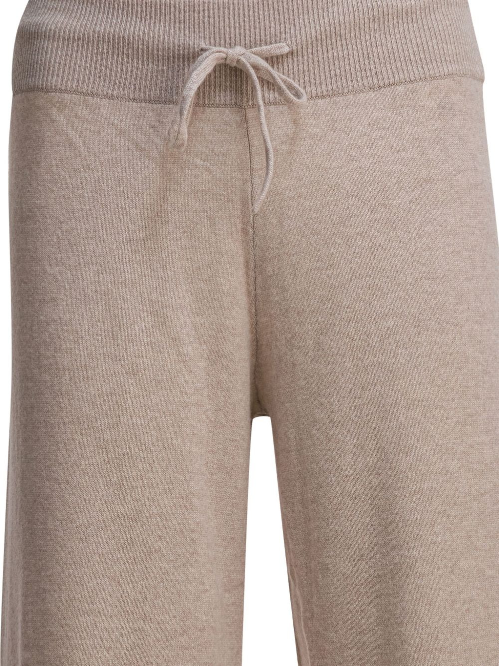 knitted cashmere trousers - 3