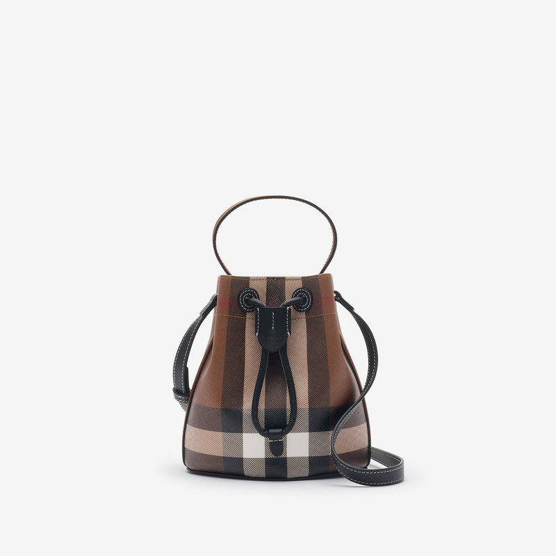 Mini Check Bucket Bag 1